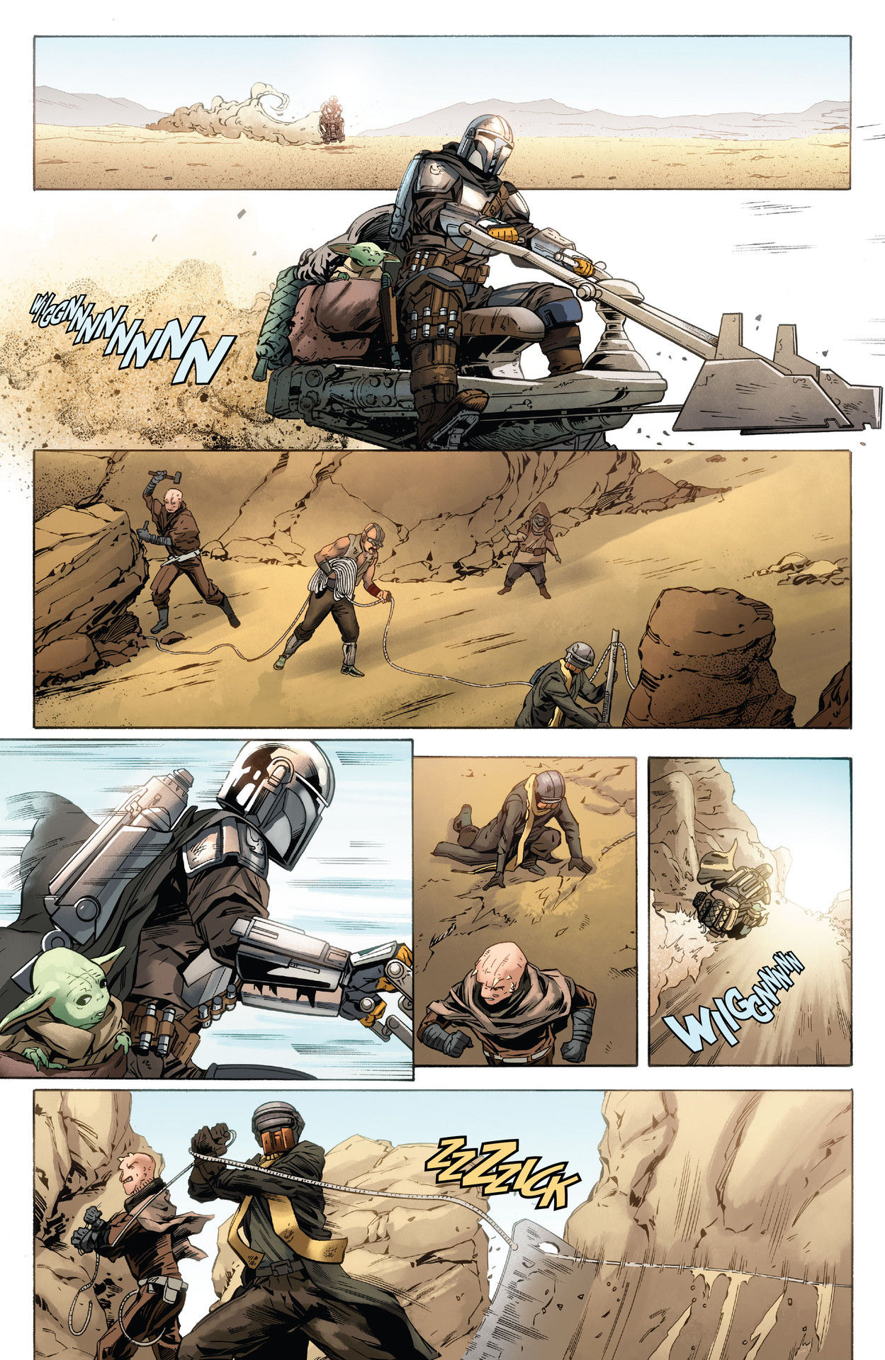 Read online Star Wars: The Mandalorian Season 2 comic -  Issue #2 - 3