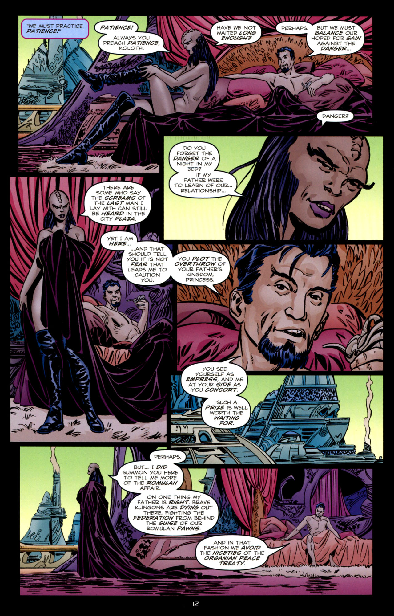 Read online Star Trek: Romulans Schism comic -  Issue #1 - 12
