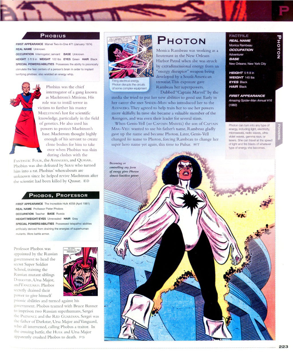 Read online The Marvel Encyclopedia comic -  Issue # TPB - 218