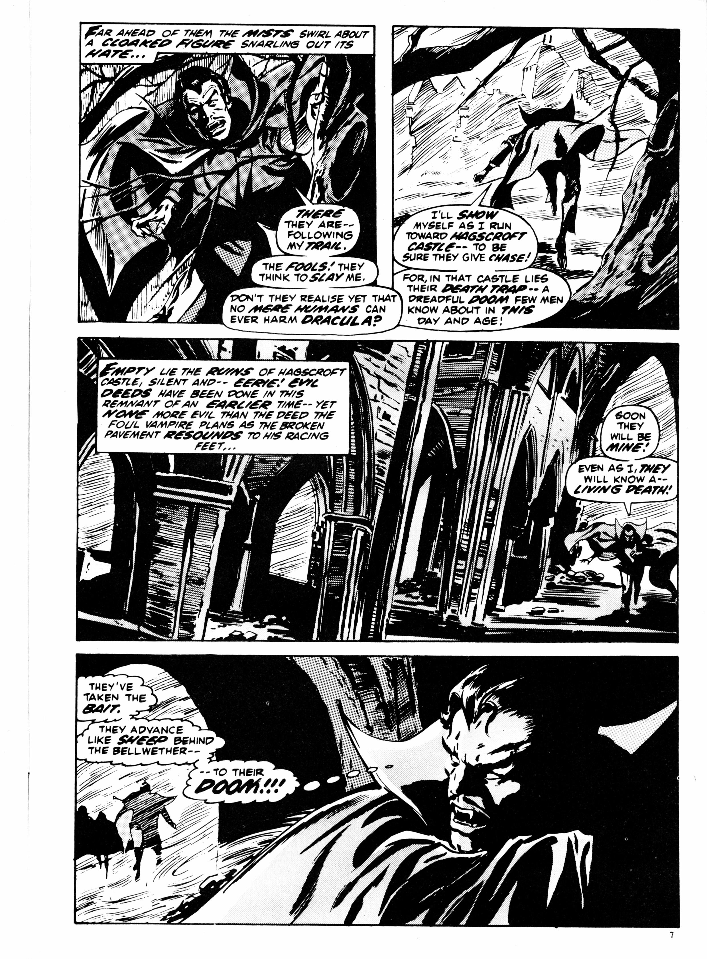 Read online Dracula Lives (1974) comic -  Issue #12 - 7