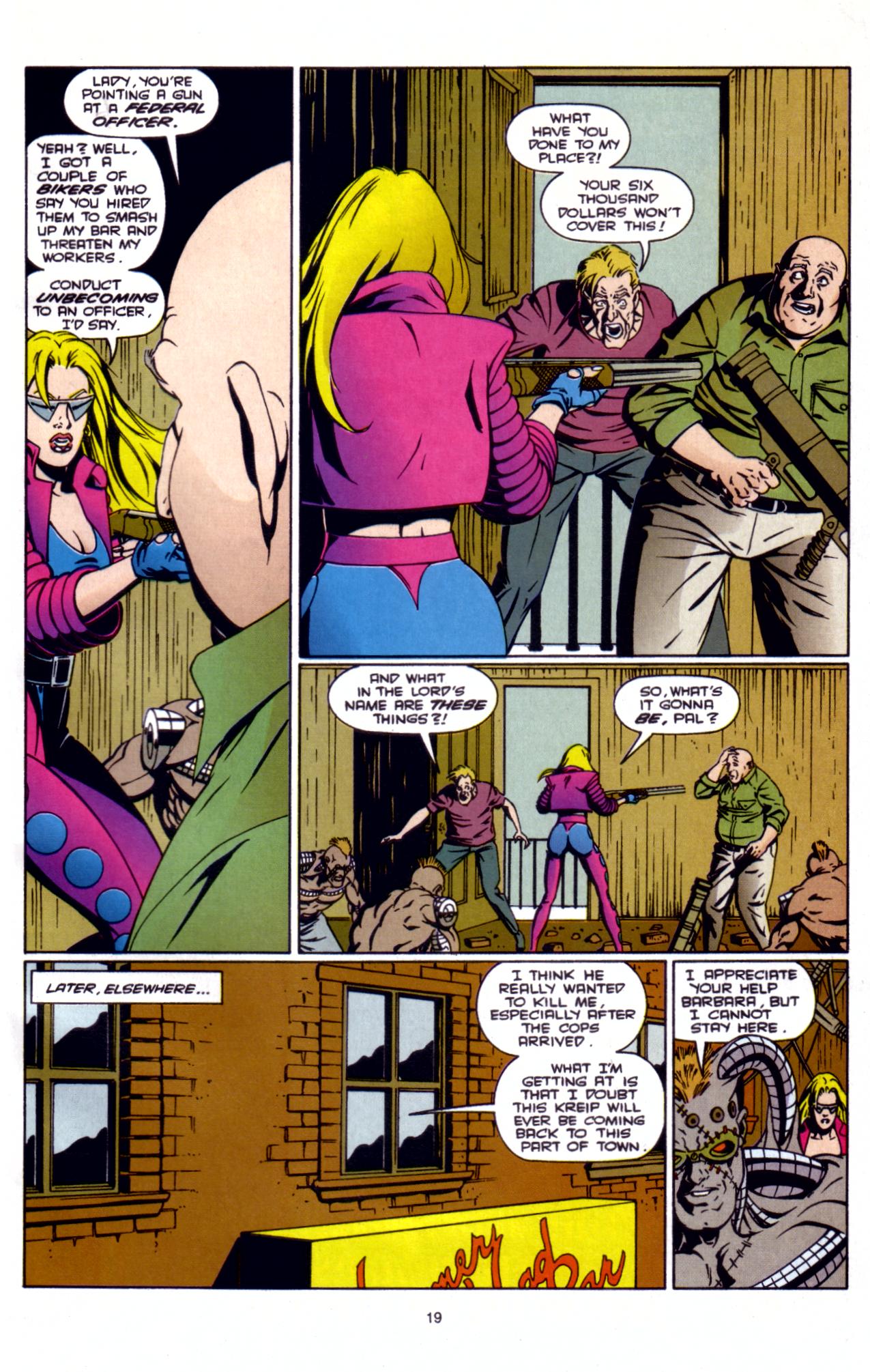 Read online Barb Wire (1994) comic -  Issue #5 - 20