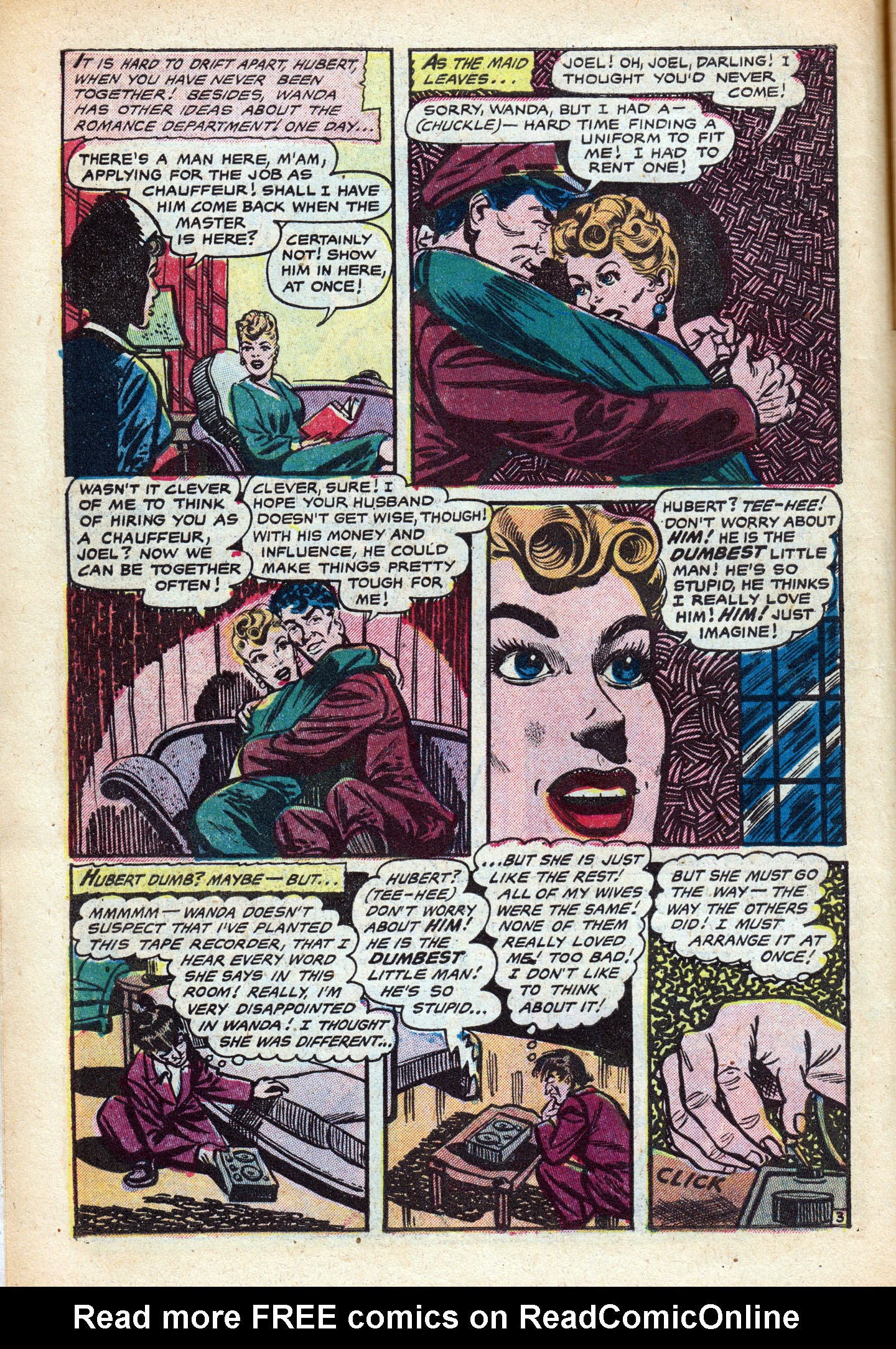 Read online Haunted Thrills comic -  Issue #14 - 6