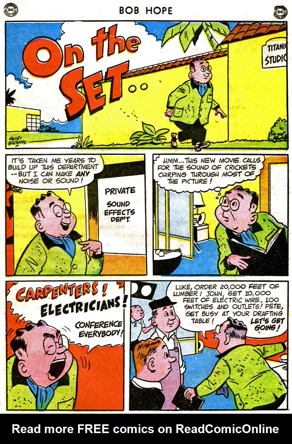 Read online The Adventures of Bob Hope comic -  Issue #1 - 33