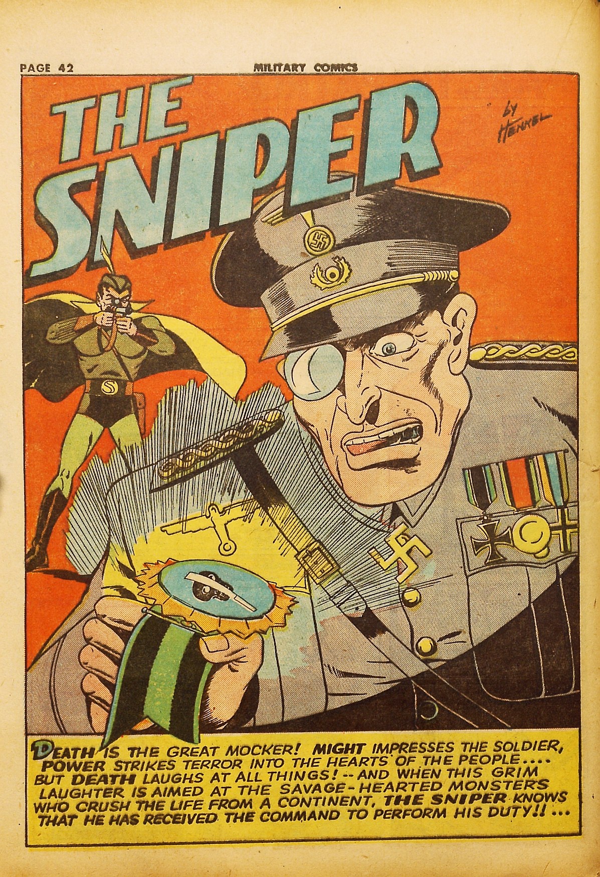 Read online Military Comics comic -  Issue #21 - 44