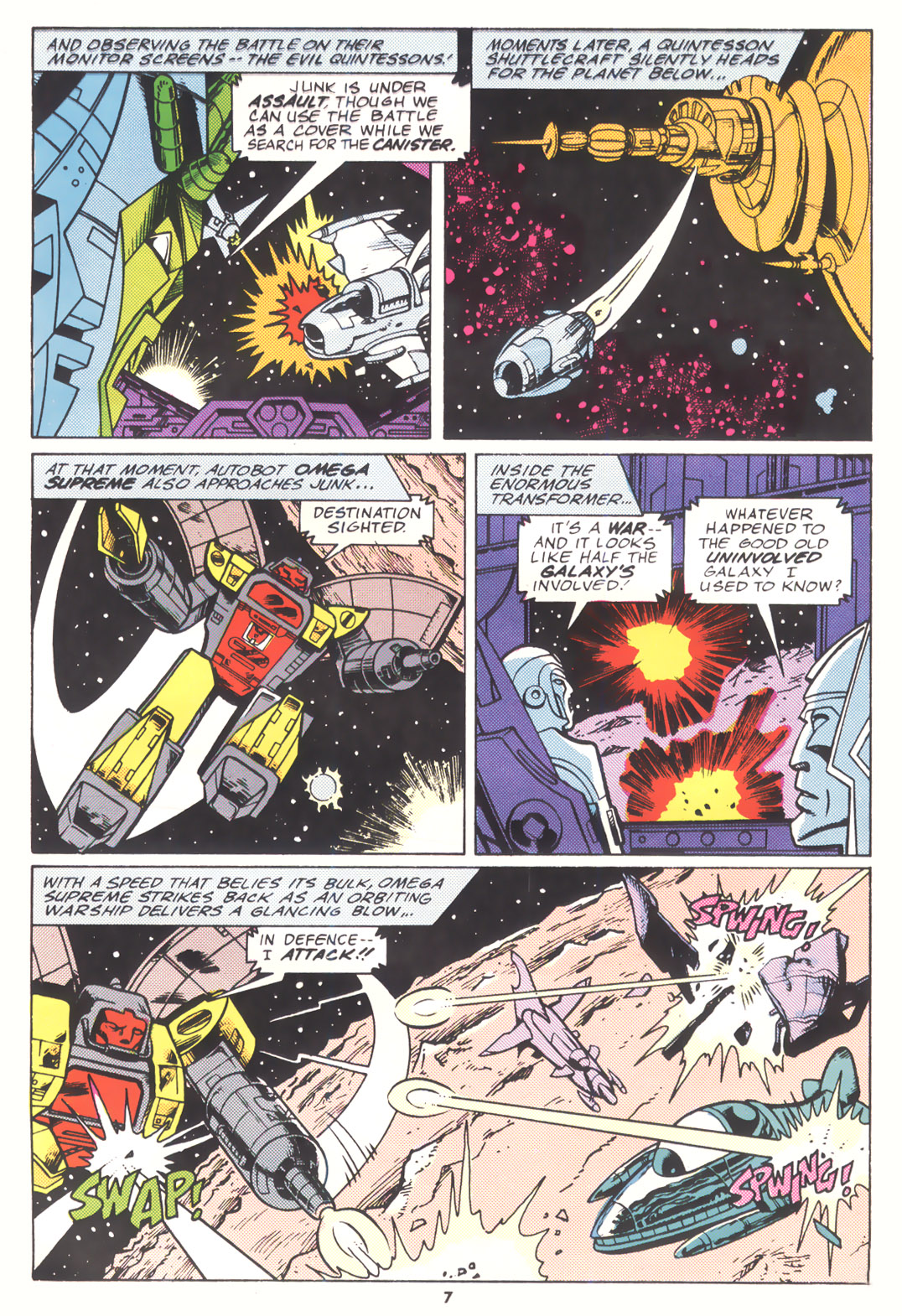Read online The Transformers (UK) comic -  Issue #181 - 7