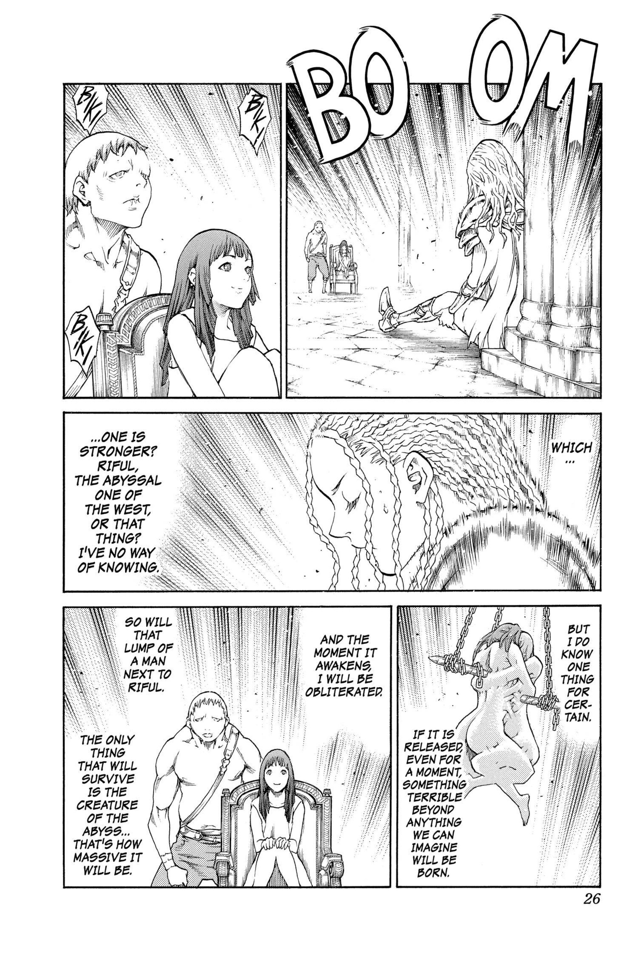 Read online Claymore comic -  Issue #16 - 25