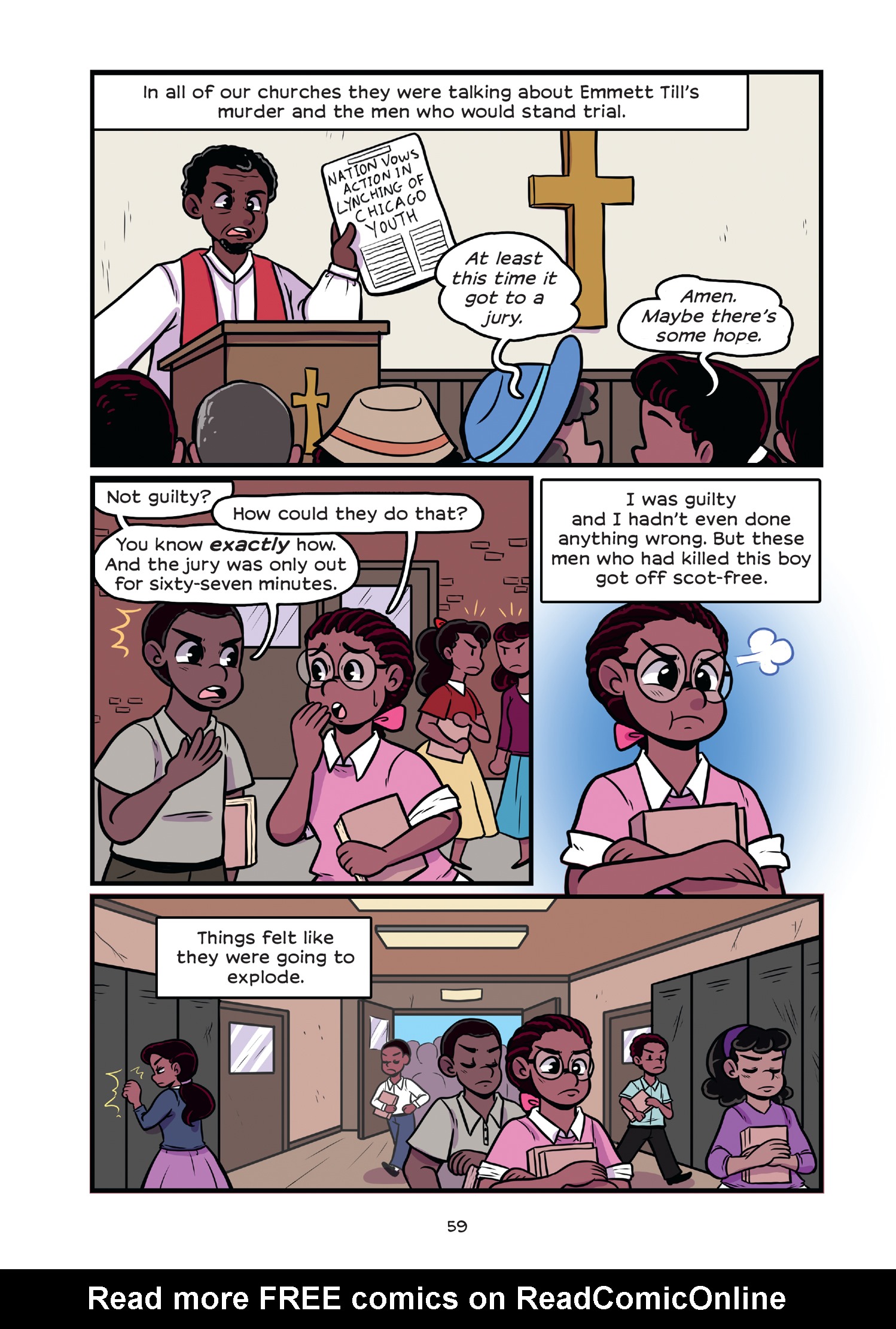 Read online History Comics comic -  Issue # Rosa Parks & Claudette Colvin - Civil Rights Heroes - 64