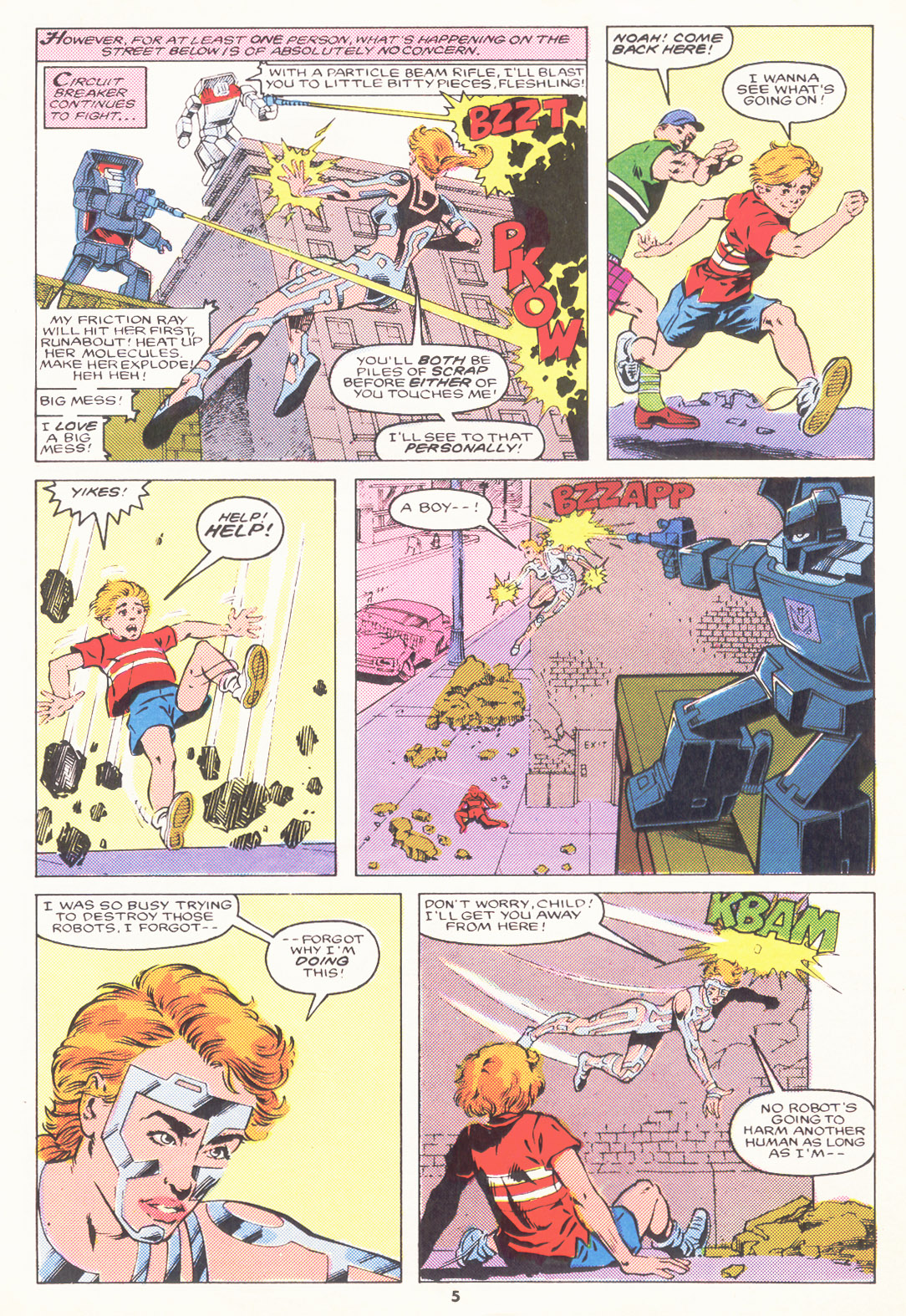 Read online The Transformers (UK) comic -  Issue #95 - 5