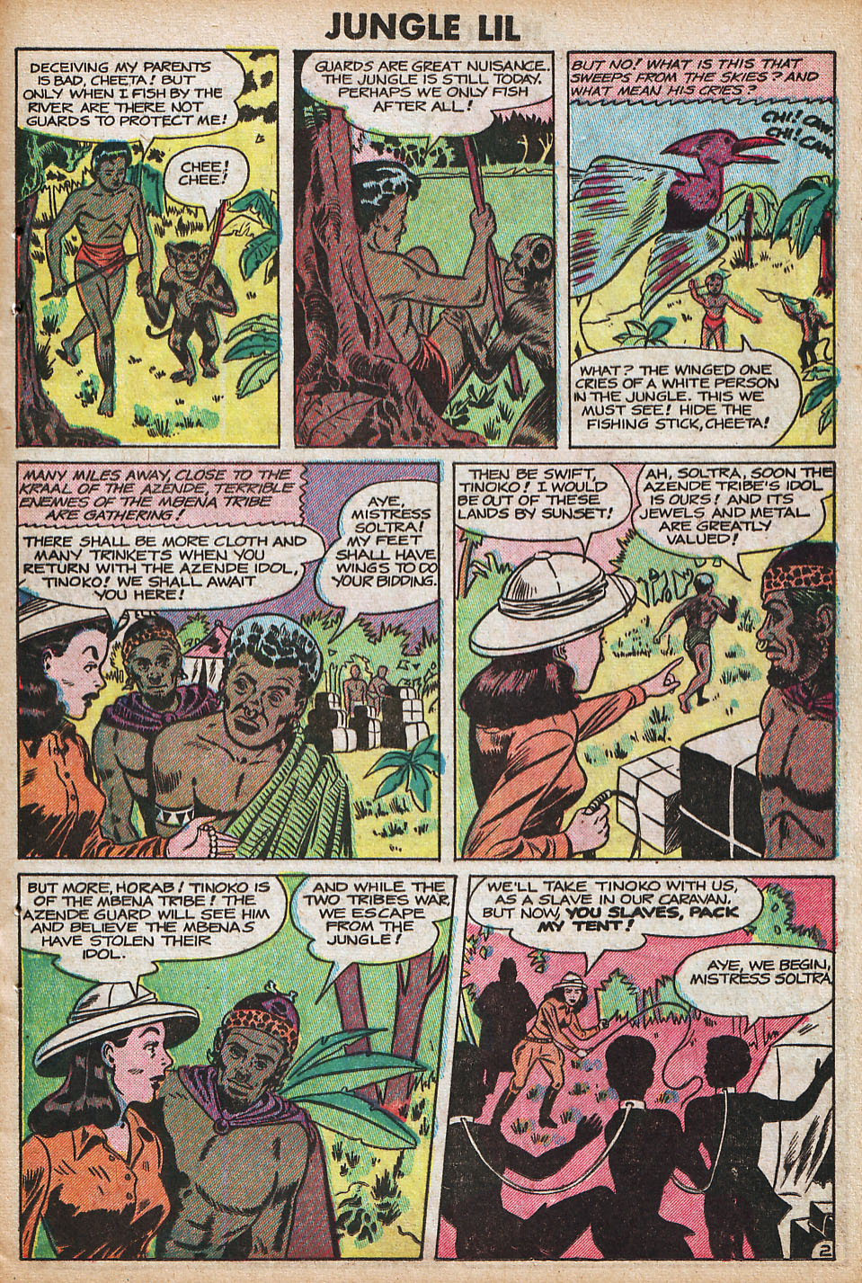 Read online Jungle Lil comic -  Issue # Full - 13