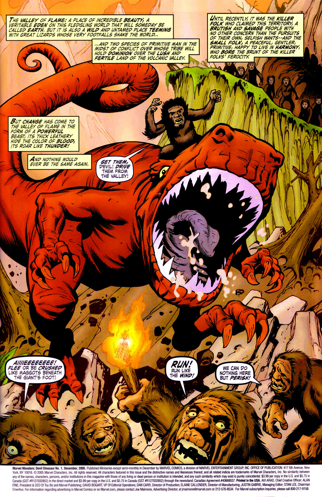 Read online Marvel Monsters: Devil Dinosaur comic -  Issue # Full - 2