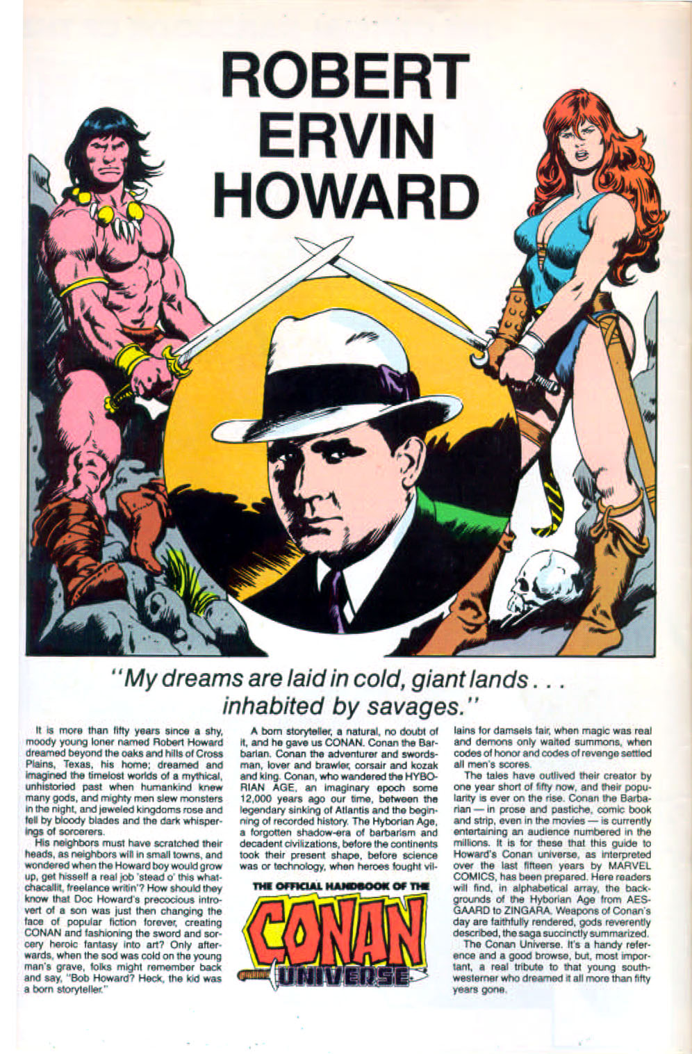 Read online The Handbook of The Conan Universe comic -  Issue # Full - 2