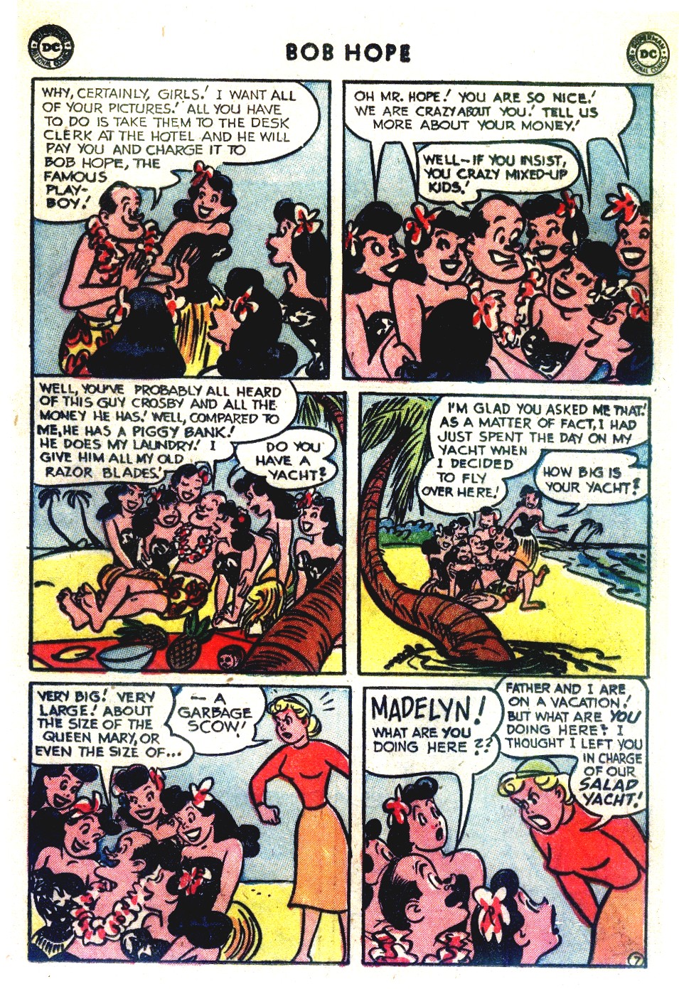 Read online The Adventures of Bob Hope comic -  Issue #27 - 21