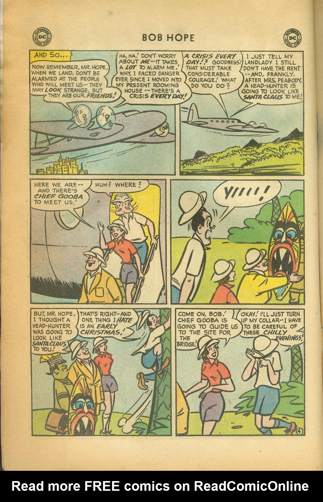 Read online The Adventures of Bob Hope comic -  Issue #38 - 6