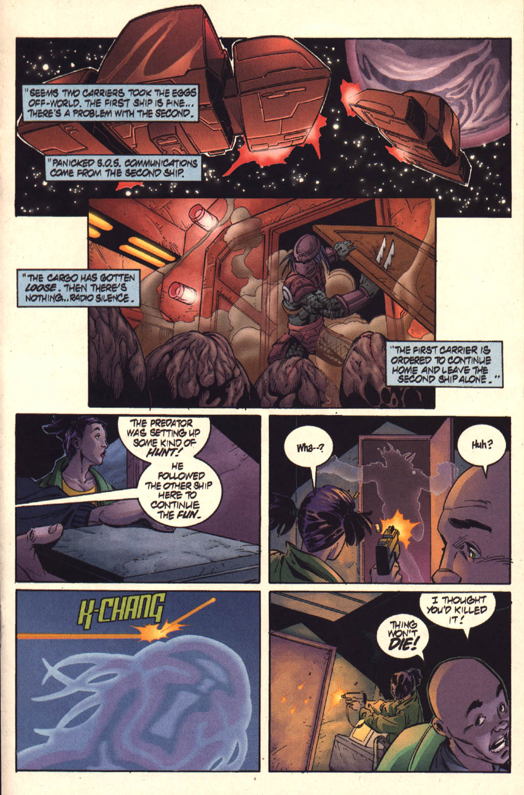 Read online Aliens vs. Predator: Xenogenesis comic -  Issue #4 - 11