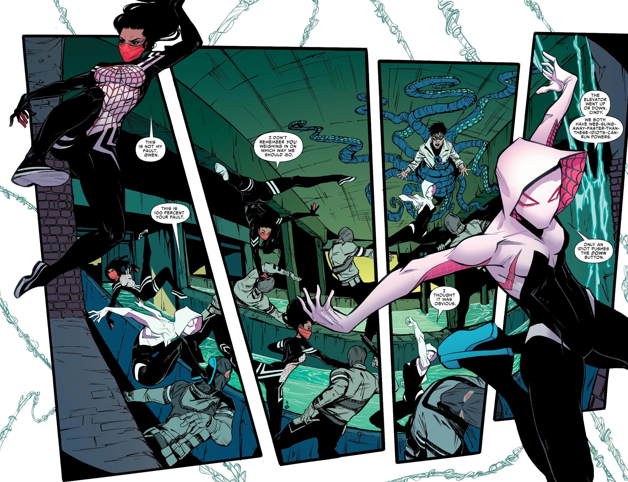 Spider-Gwen: Ghost-Spider - Edge of Spider-Verse (Modern Era Epic Collection) chapter 4 page 38