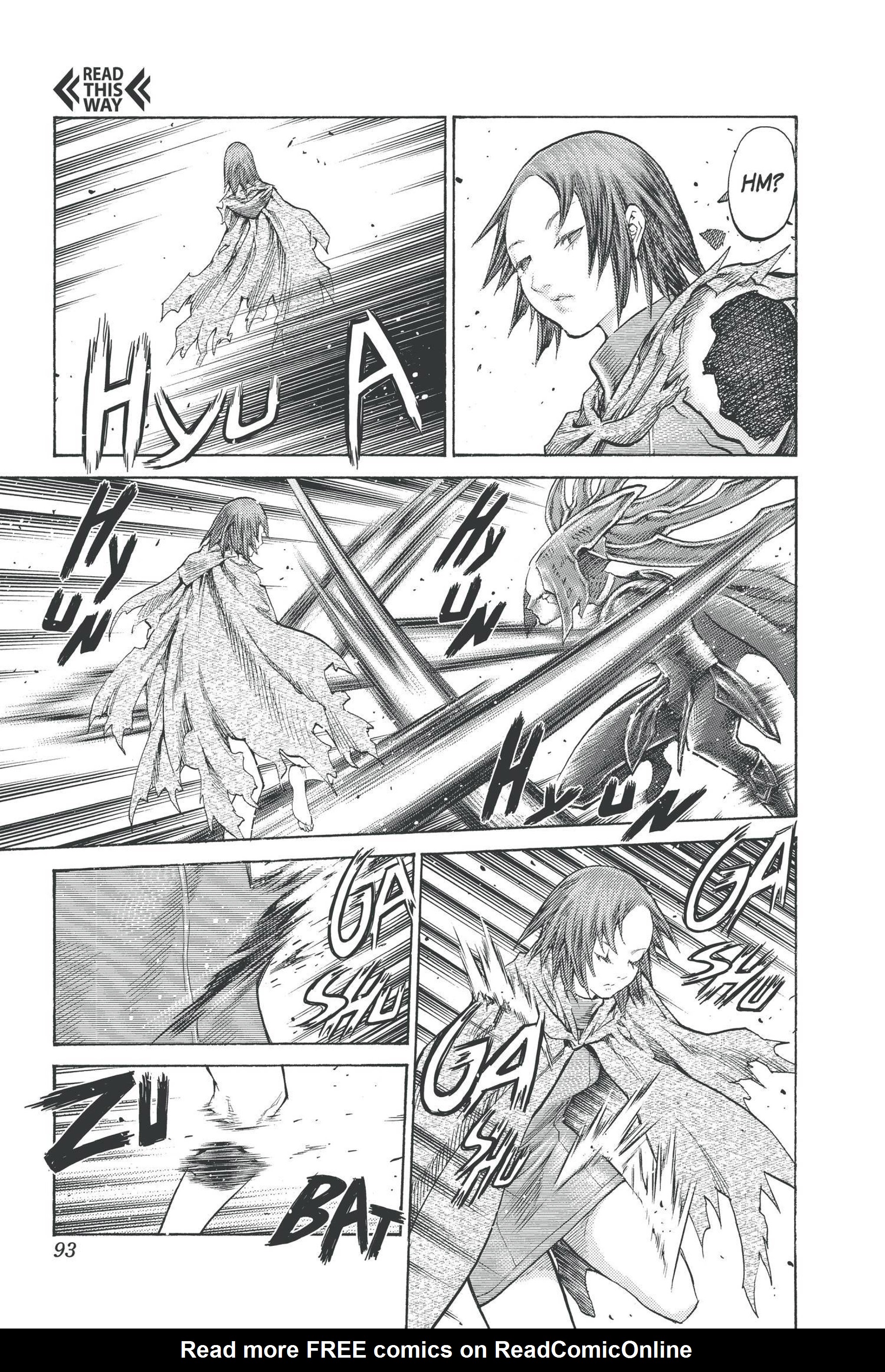 Read online Claymore comic -  Issue #18 - 85