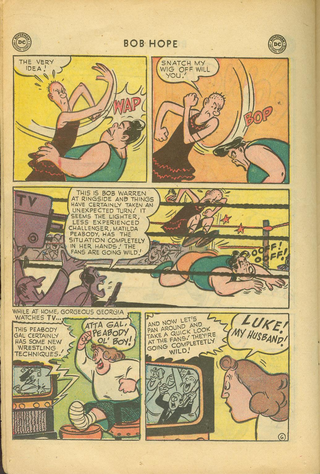 Read online The Adventures of Bob Hope comic -  Issue #21 - 30