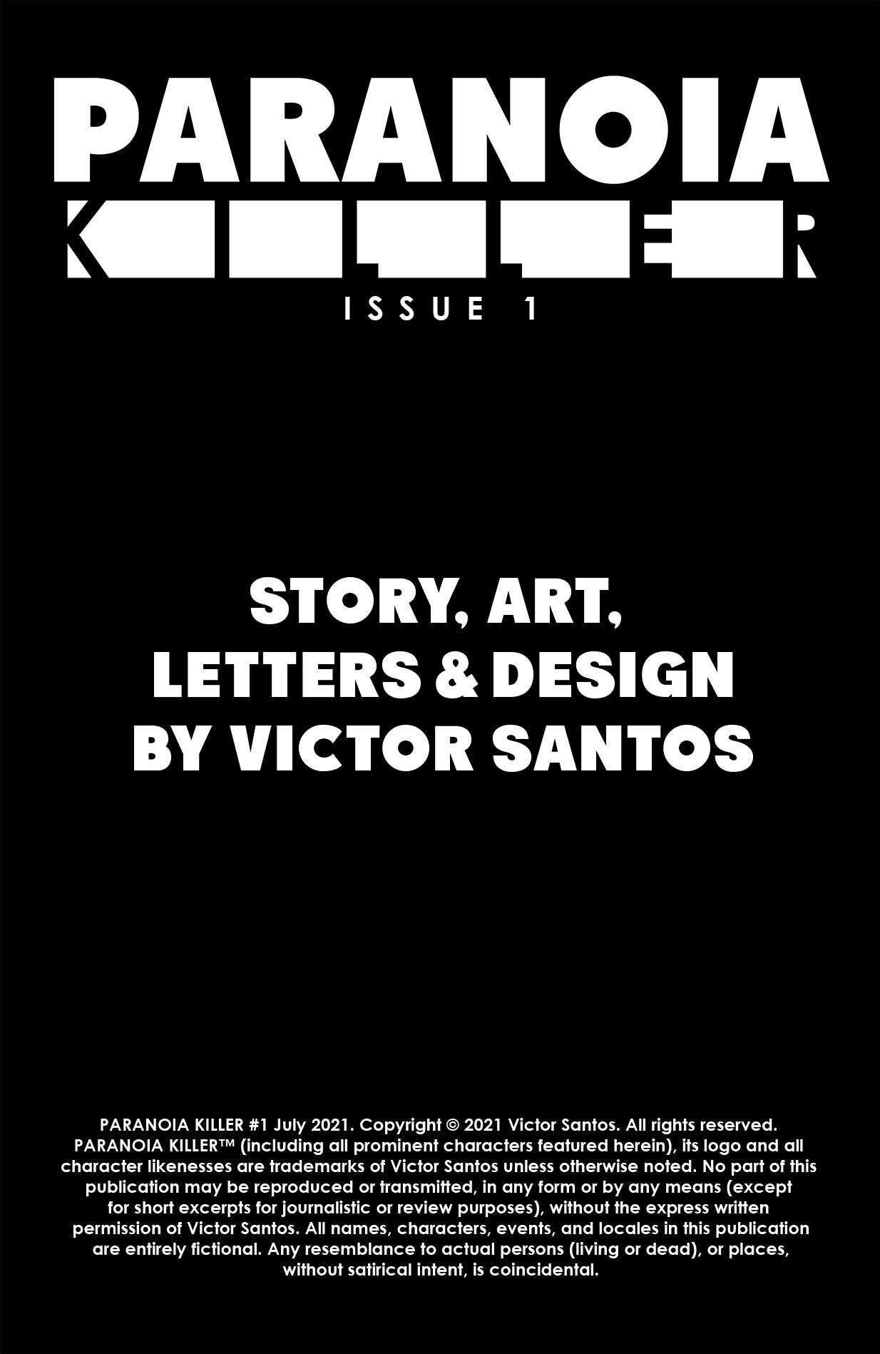Read online Paranoia Killer comic -  Issue #4 - 2
