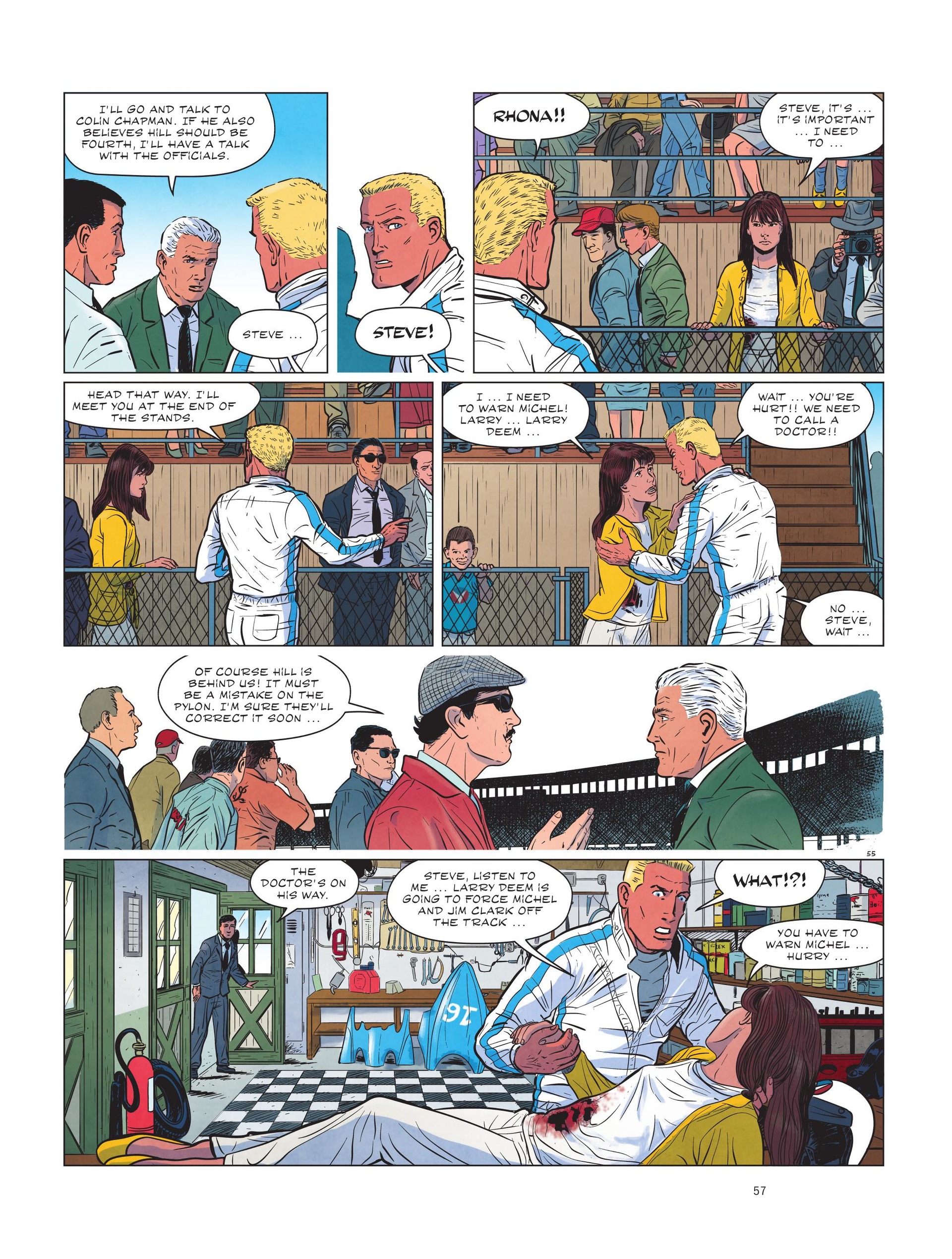 Read online Michel Vaillant: Legendary Races: In the Hell of Indianapolis comic -  Issue # Full - 58