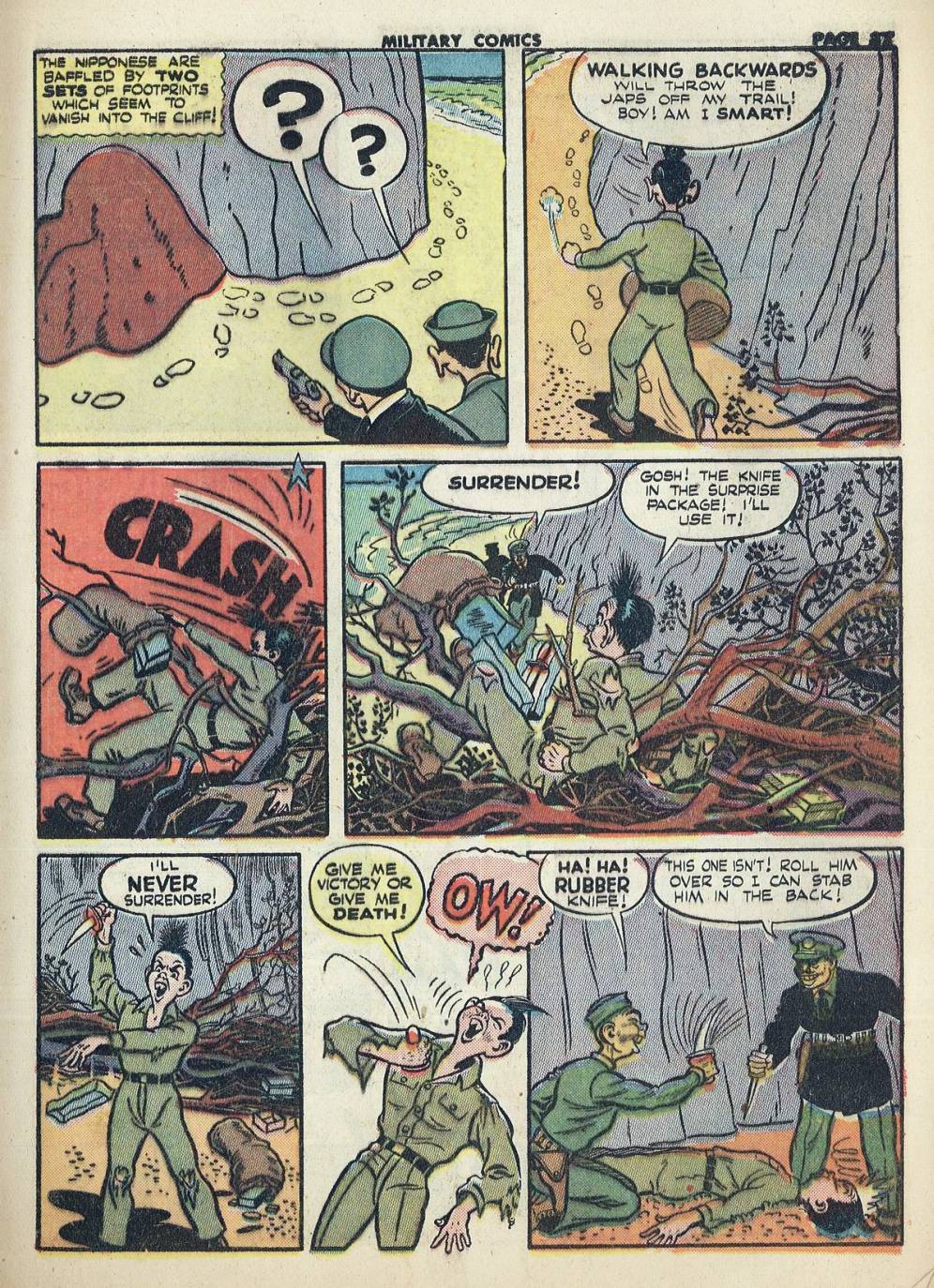 Read online Military Comics comic -  Issue #20 - 39