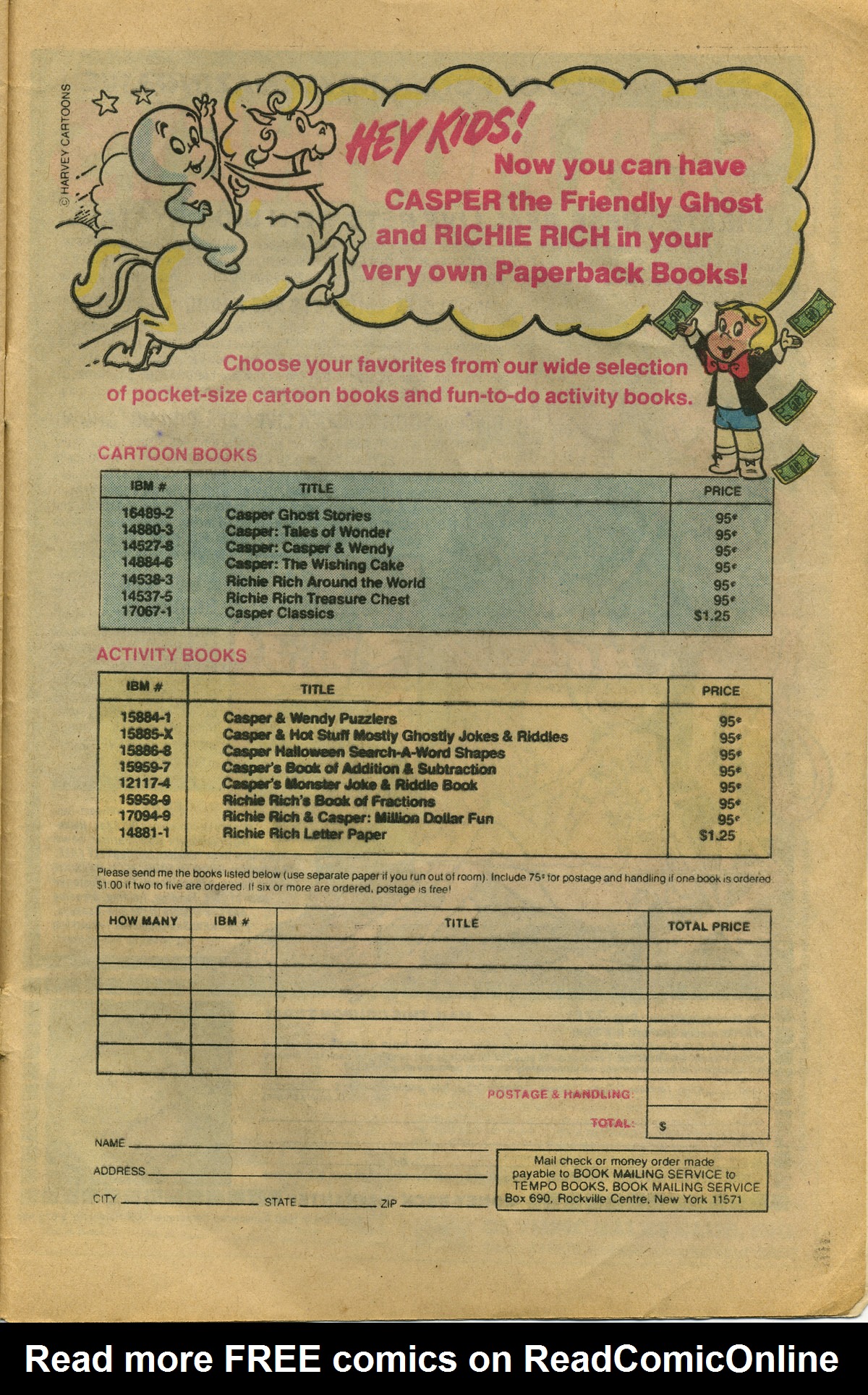 Read online Richie Rich & Dollar the Dog comic -  Issue #19 - 33