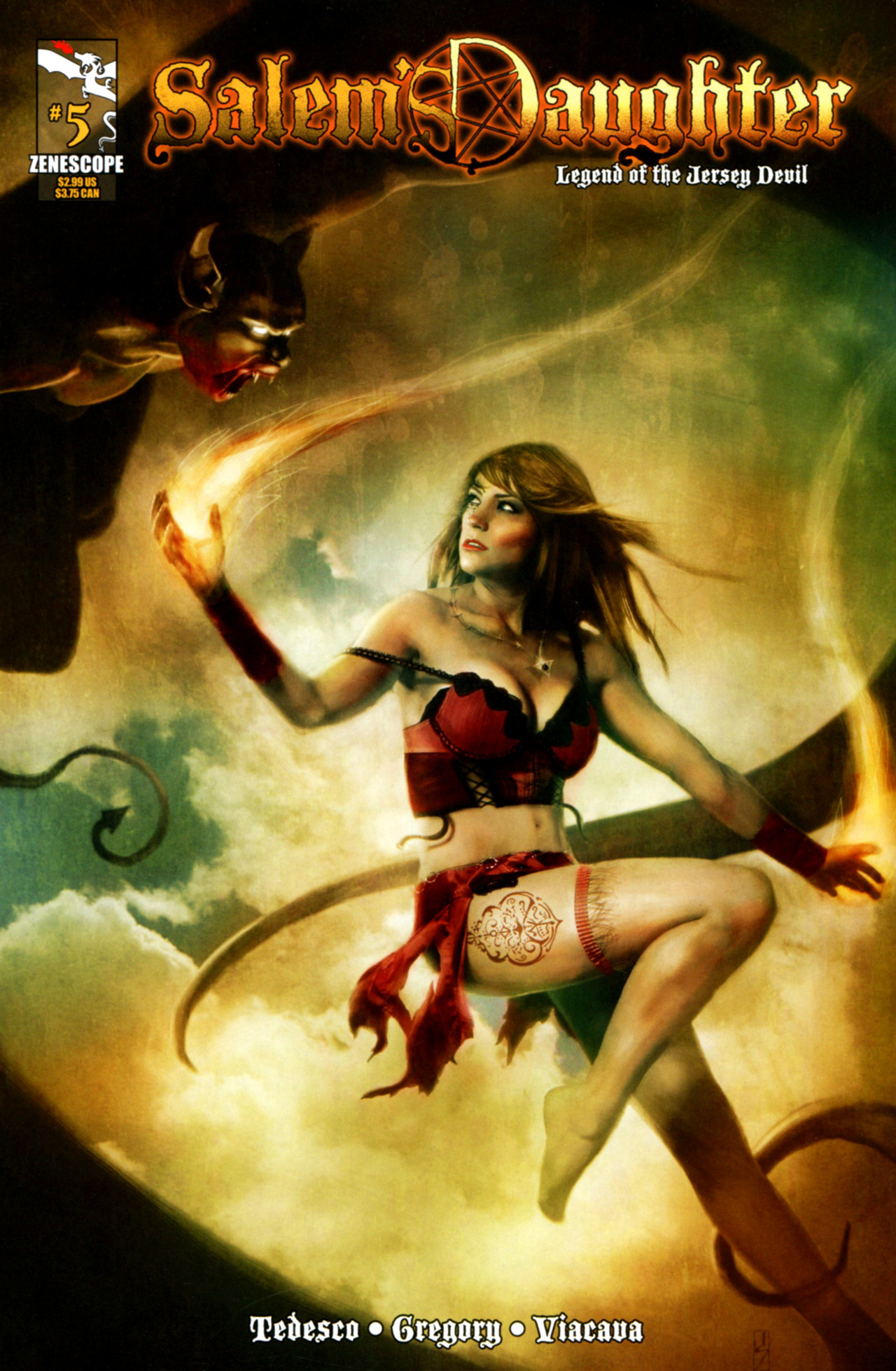 Read online Salem's Daughter comic -  Issue #5 - 1