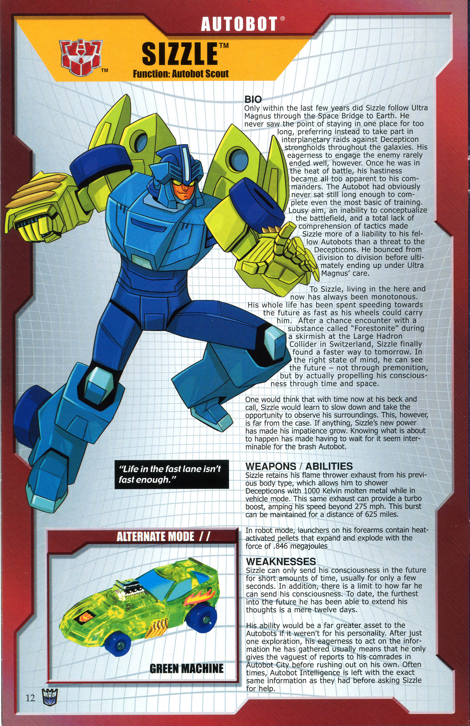 Read online Transformers: Collectors' Club comic -  Issue #44 - 12