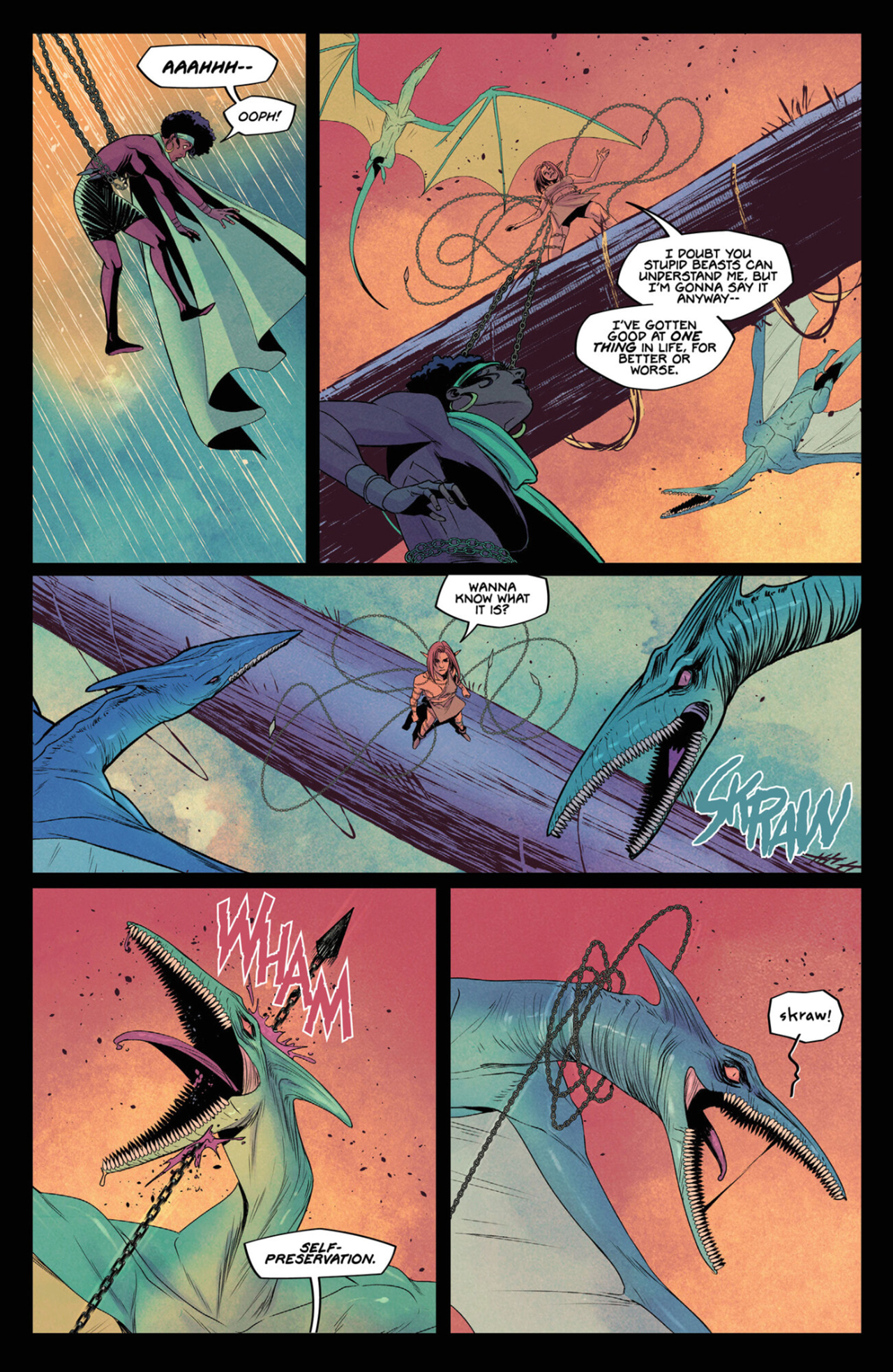 Read online Queen of Swords: A Barbaric Story comic -  Issue #2 - 9