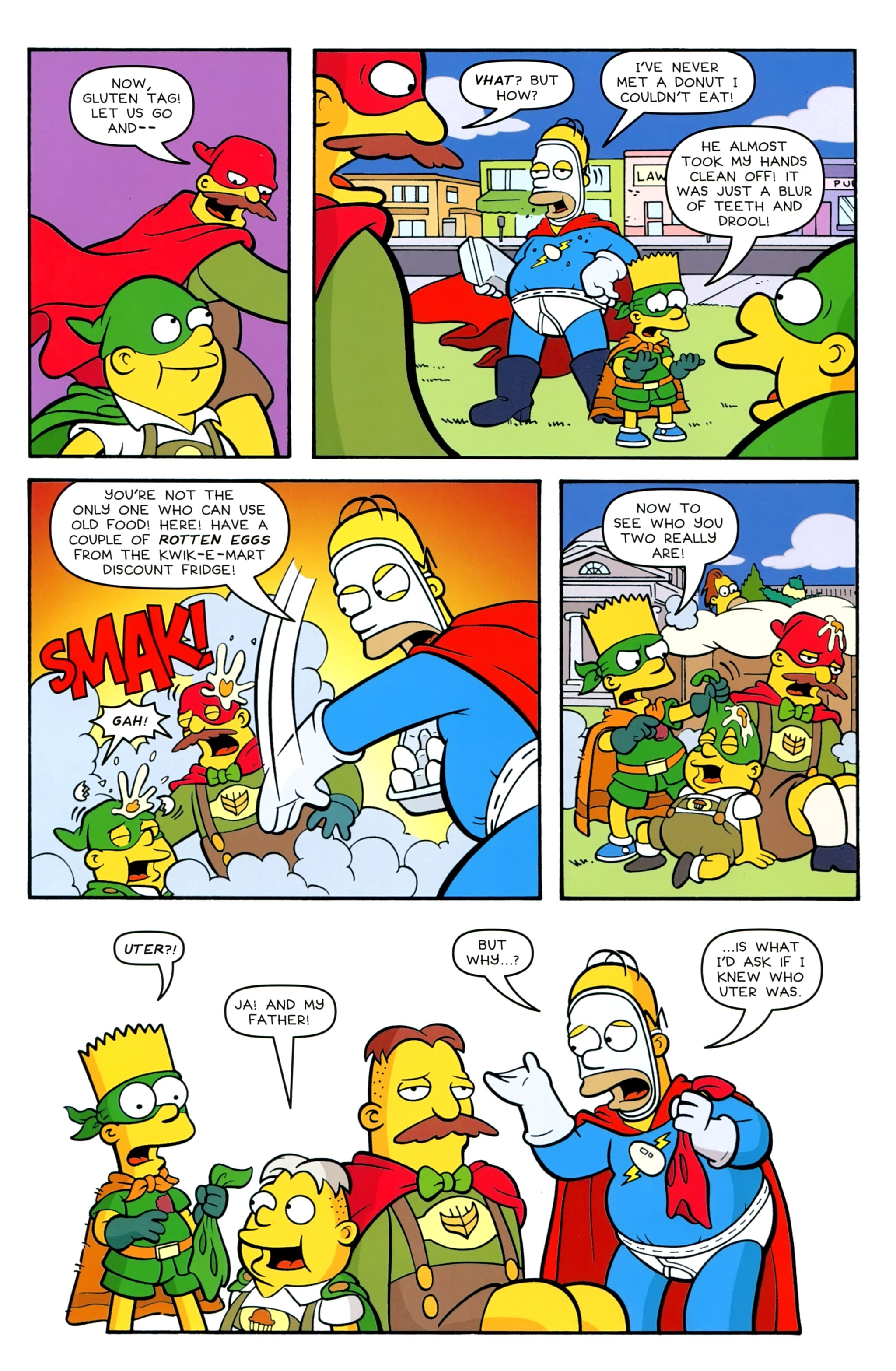 Read online Bongo Comics Free-For-All! comic -  Issue #2016 - 13