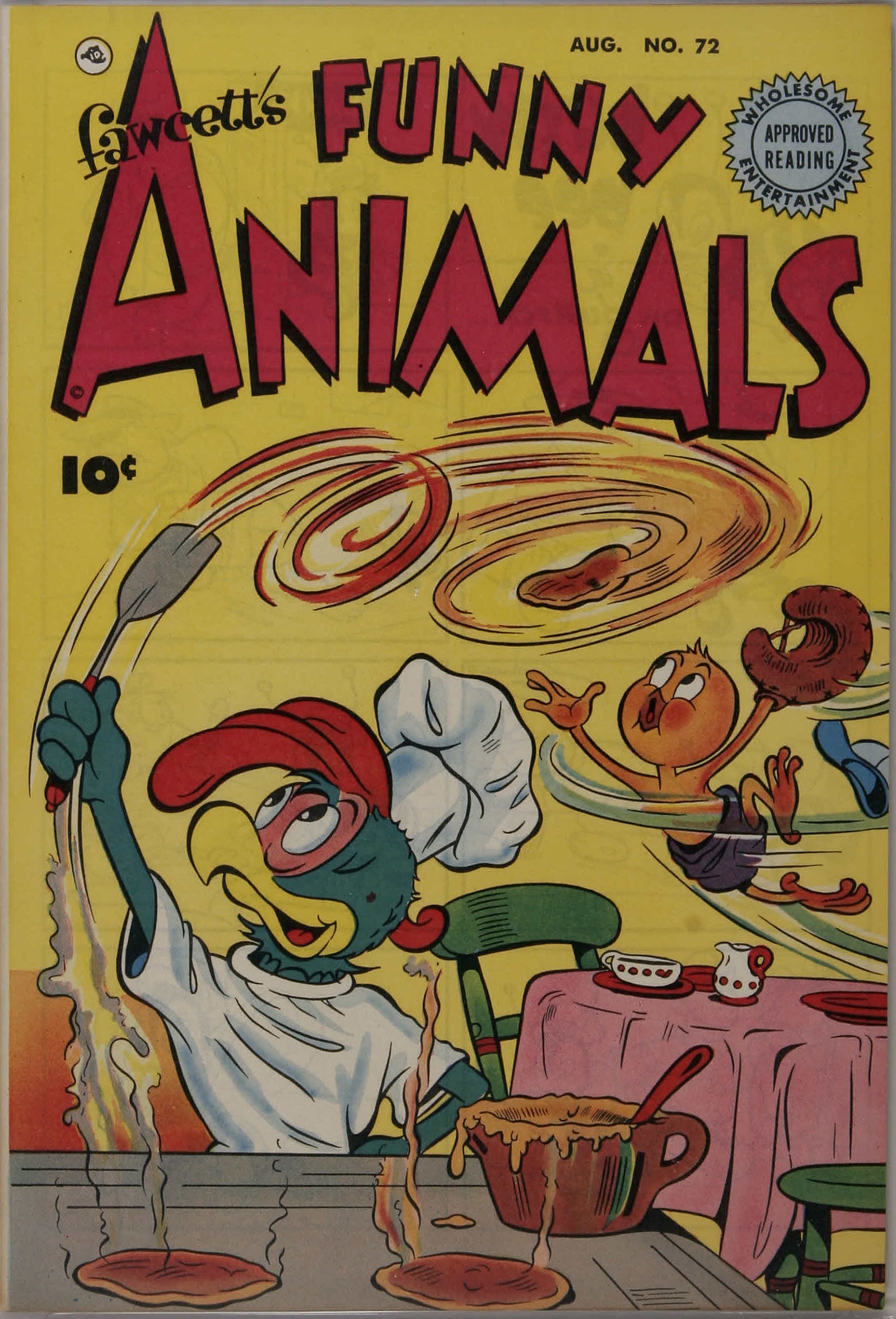 Read online Fawcett's Funny Animals comic -  Issue #72 - 1