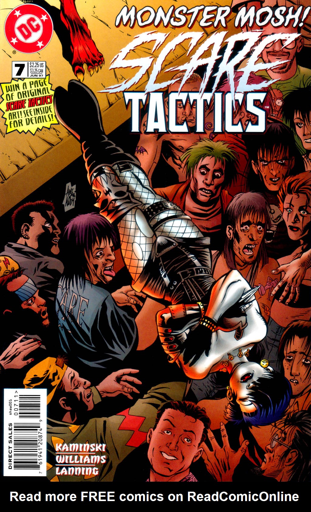 Read online Scare Tactics comic -  Issue #7 - 1