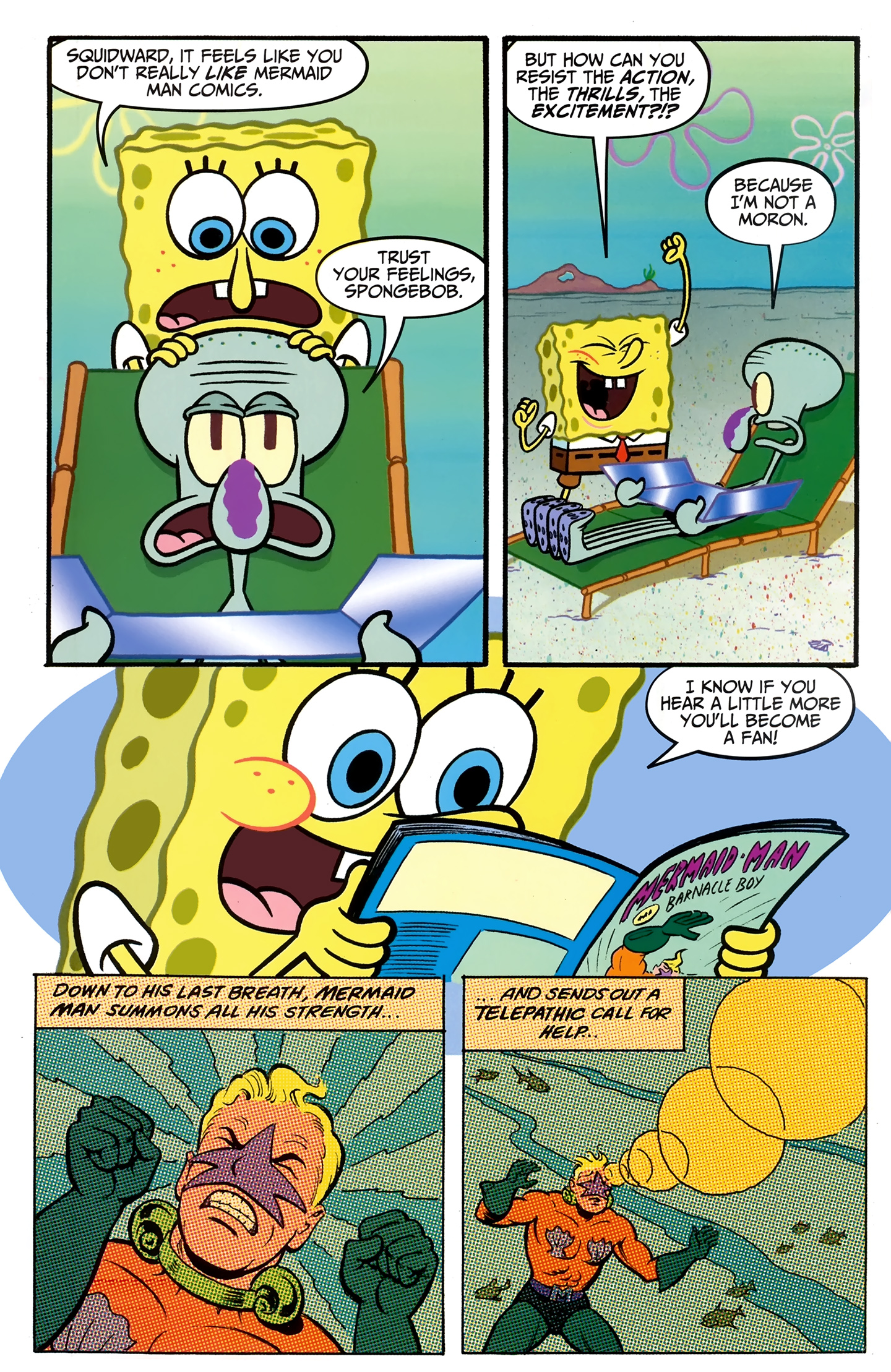 Read online Bongo Comics Free-For-All! / SpongeBob Comics Freestyle Funnies comic -  Issue # Full - 25