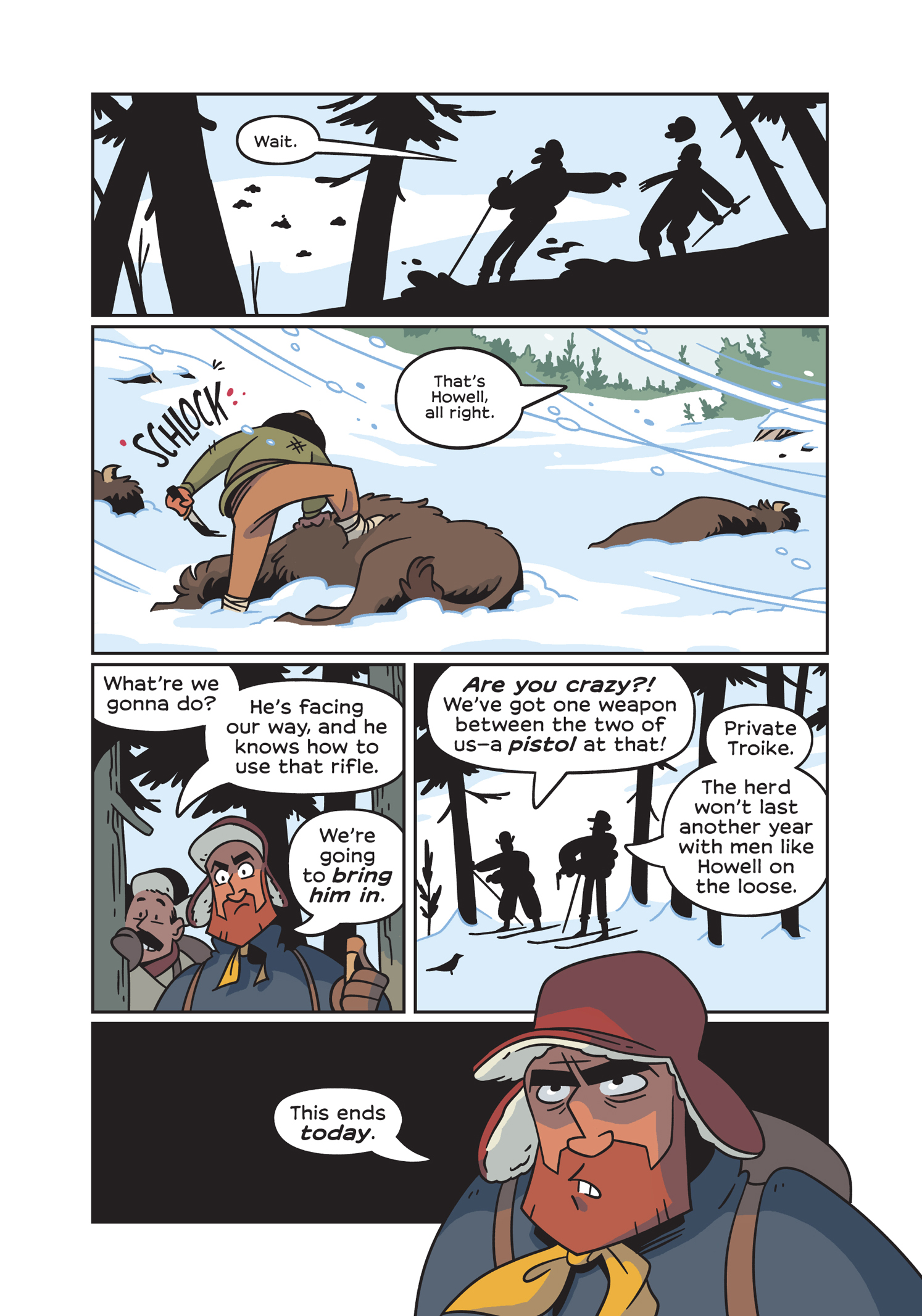 Read online History Comics comic -  Issue # The American Bison - The Buffalos Survival Tale - 88