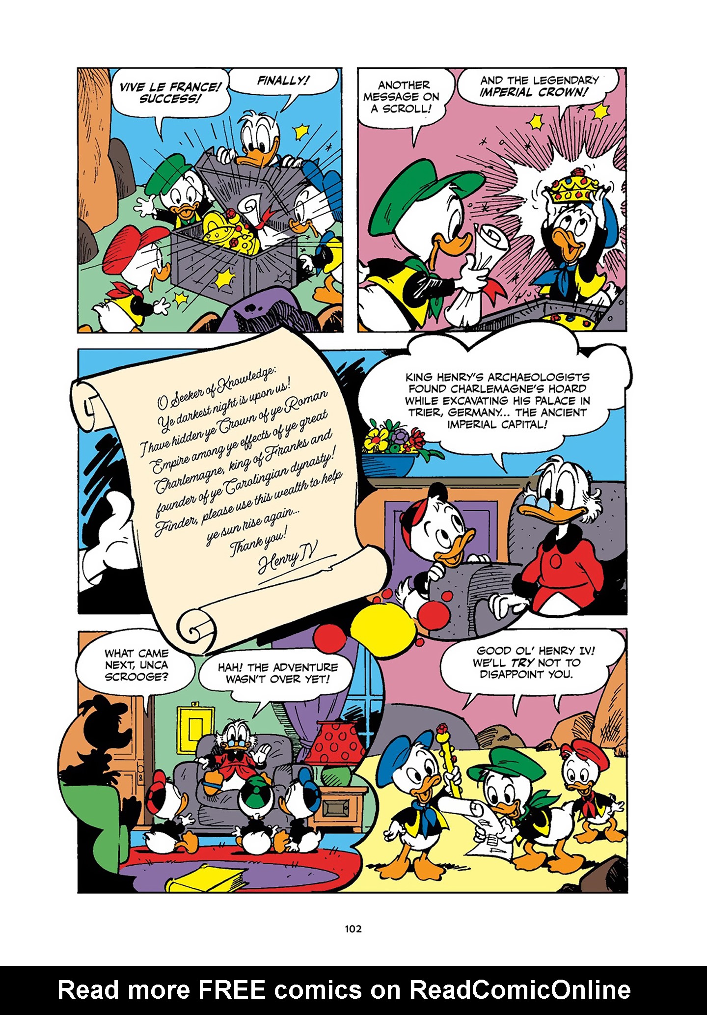 Read online Uncle Scrooge and Donald Duck in Les Misérables and War and Peace comic -  Issue # TPB (Part 2) - 3