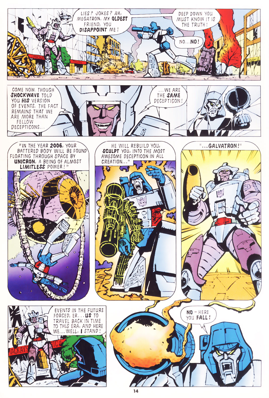 Read online The Transformers Annual comic -  Issue #1988 - 13