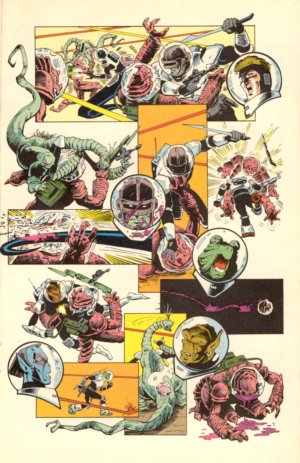 Read online Alien Legion comic -  Issue #7 - 17