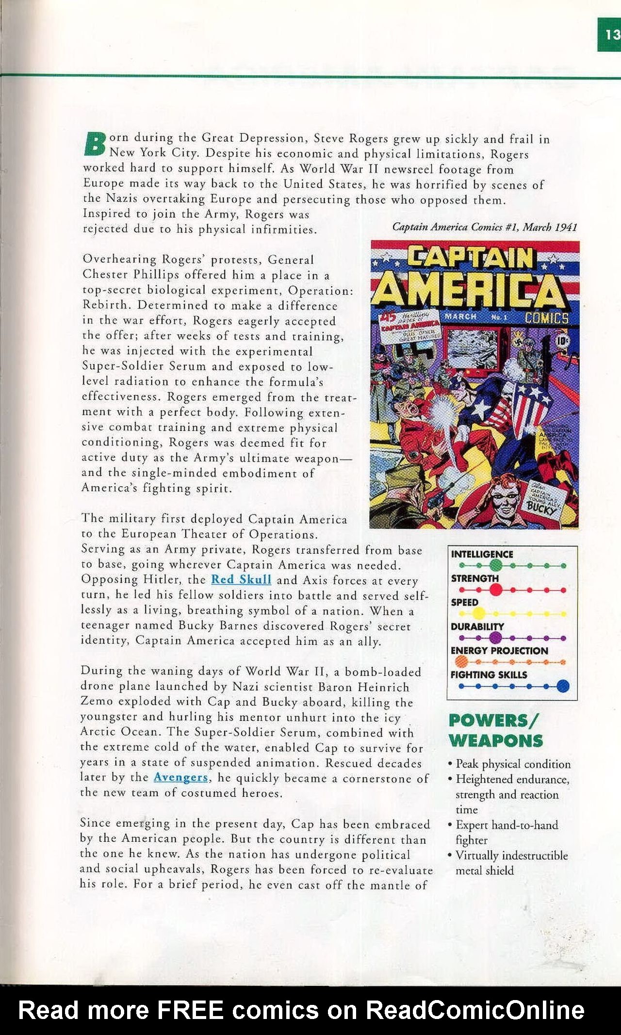 Read online Marvel Encyclopedia comic -  Issue # TPB 1 - 11