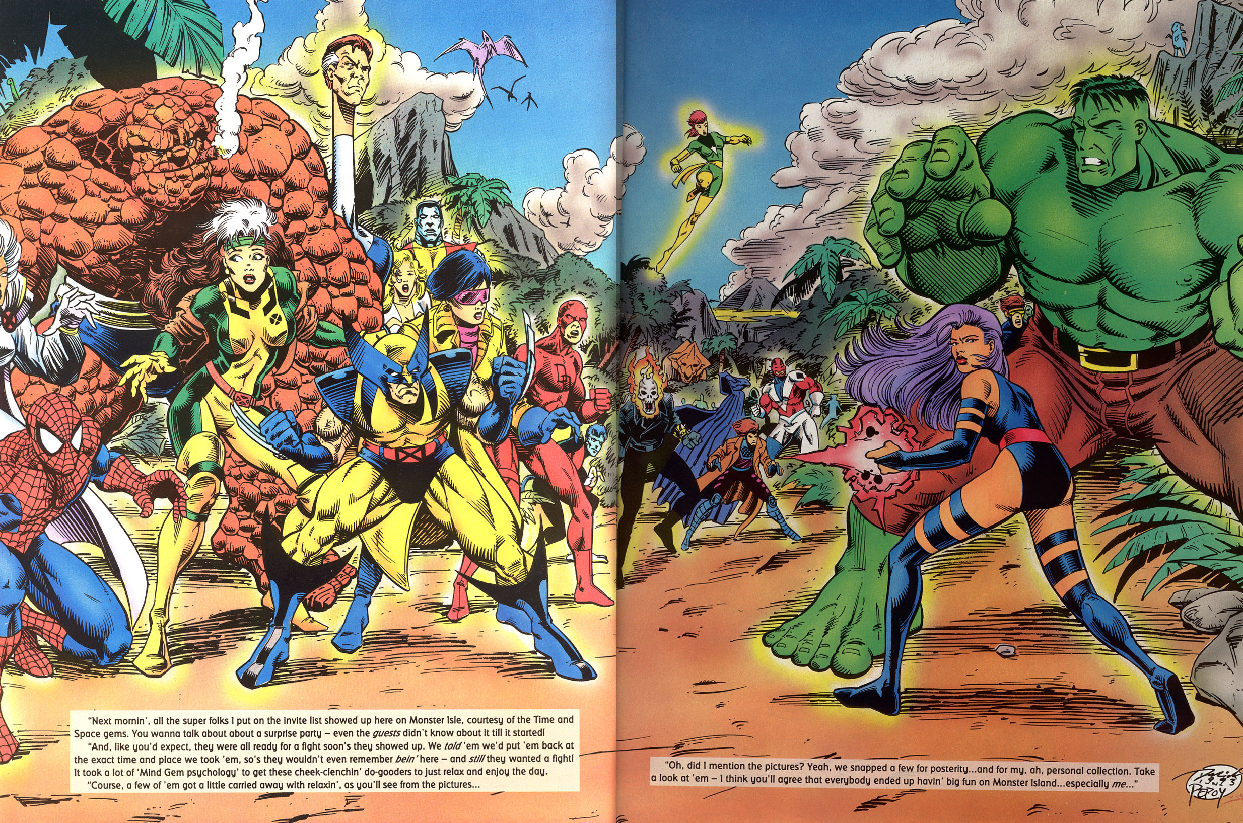 Read online Marvel Swimsuit Special comic -  Issue #2 - 6