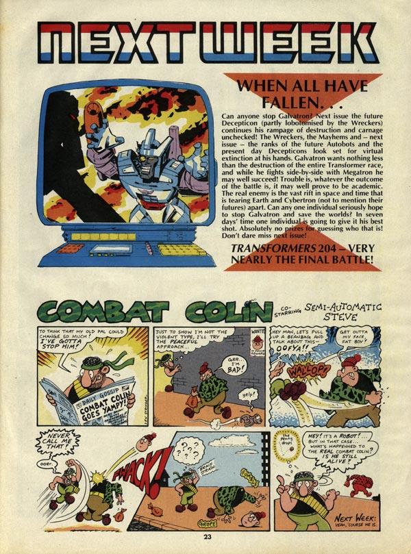 Read online The Transformers (UK) comic -  Issue #203 - 14