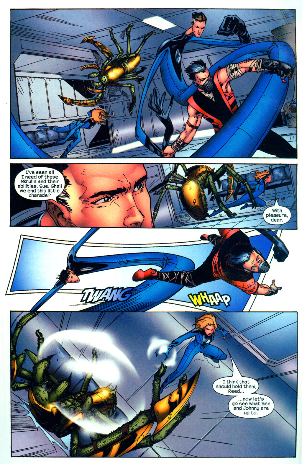 Read online Marvel Adventures Fantastic Four comic -  Issue #1 - 19