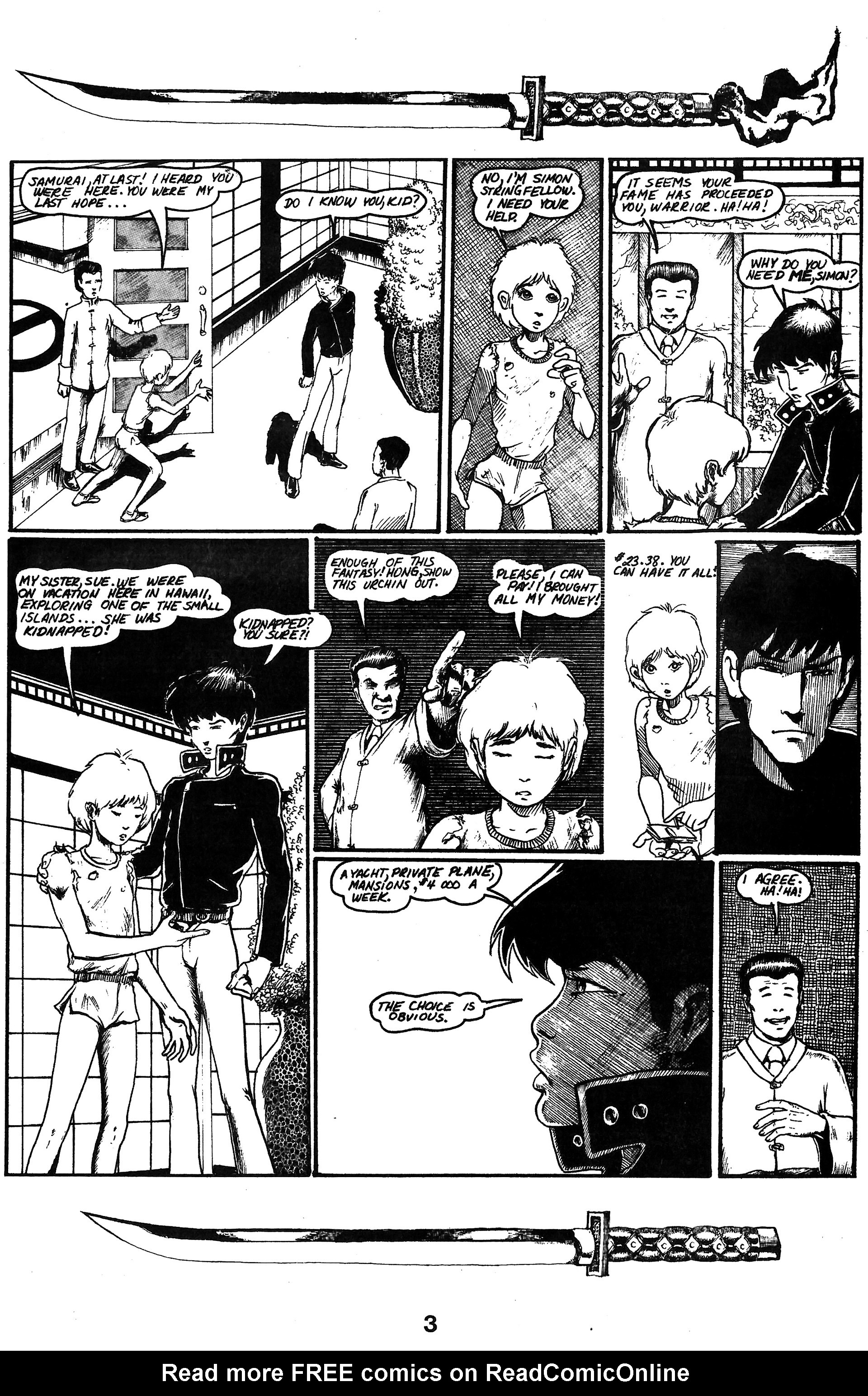 Read online Samurai (1984) comic -  Issue #2 - 4