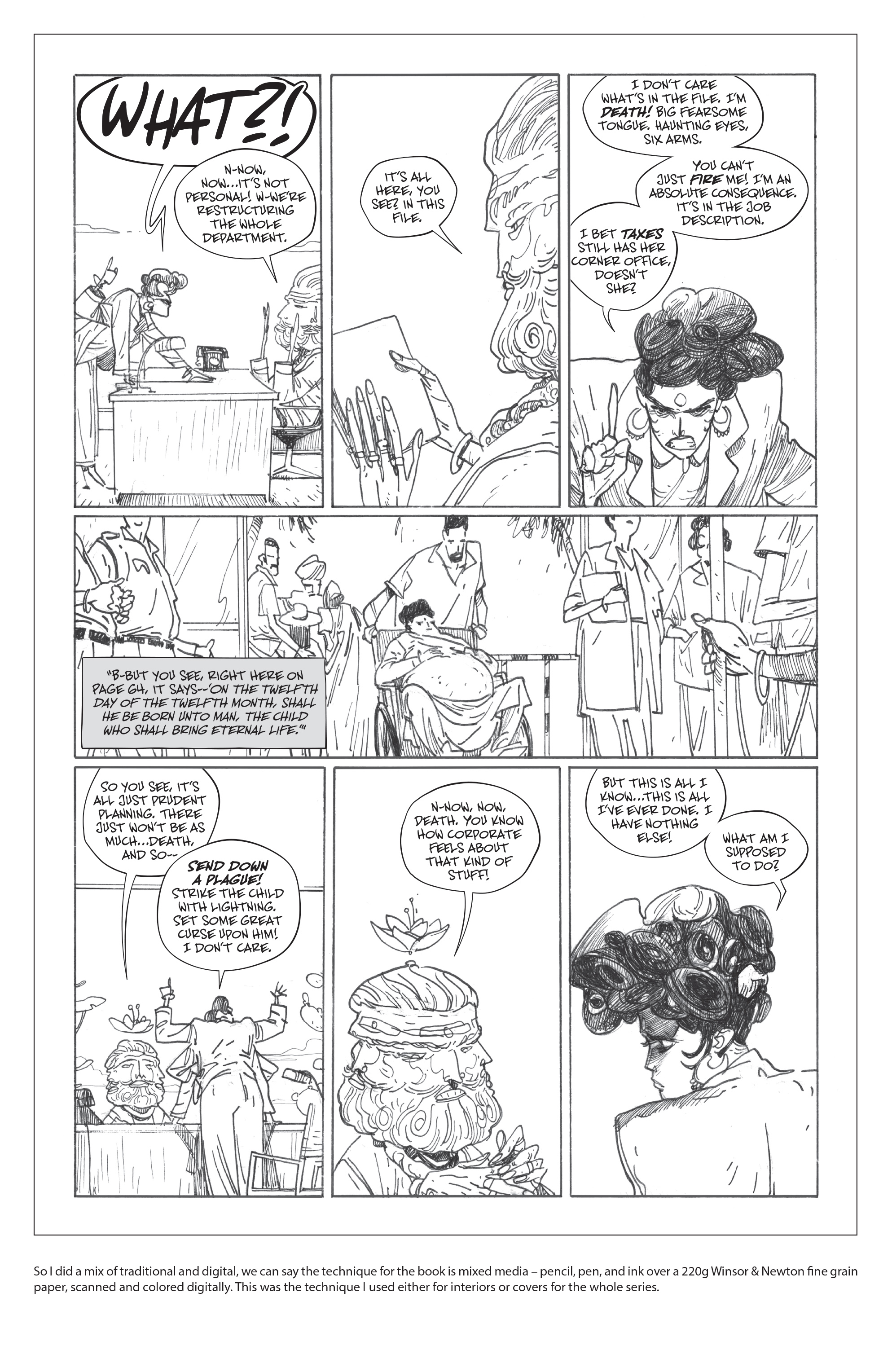 Read online The Many Deaths of Laila Starr – Pen & Ink comic -  Issue #1 - 10