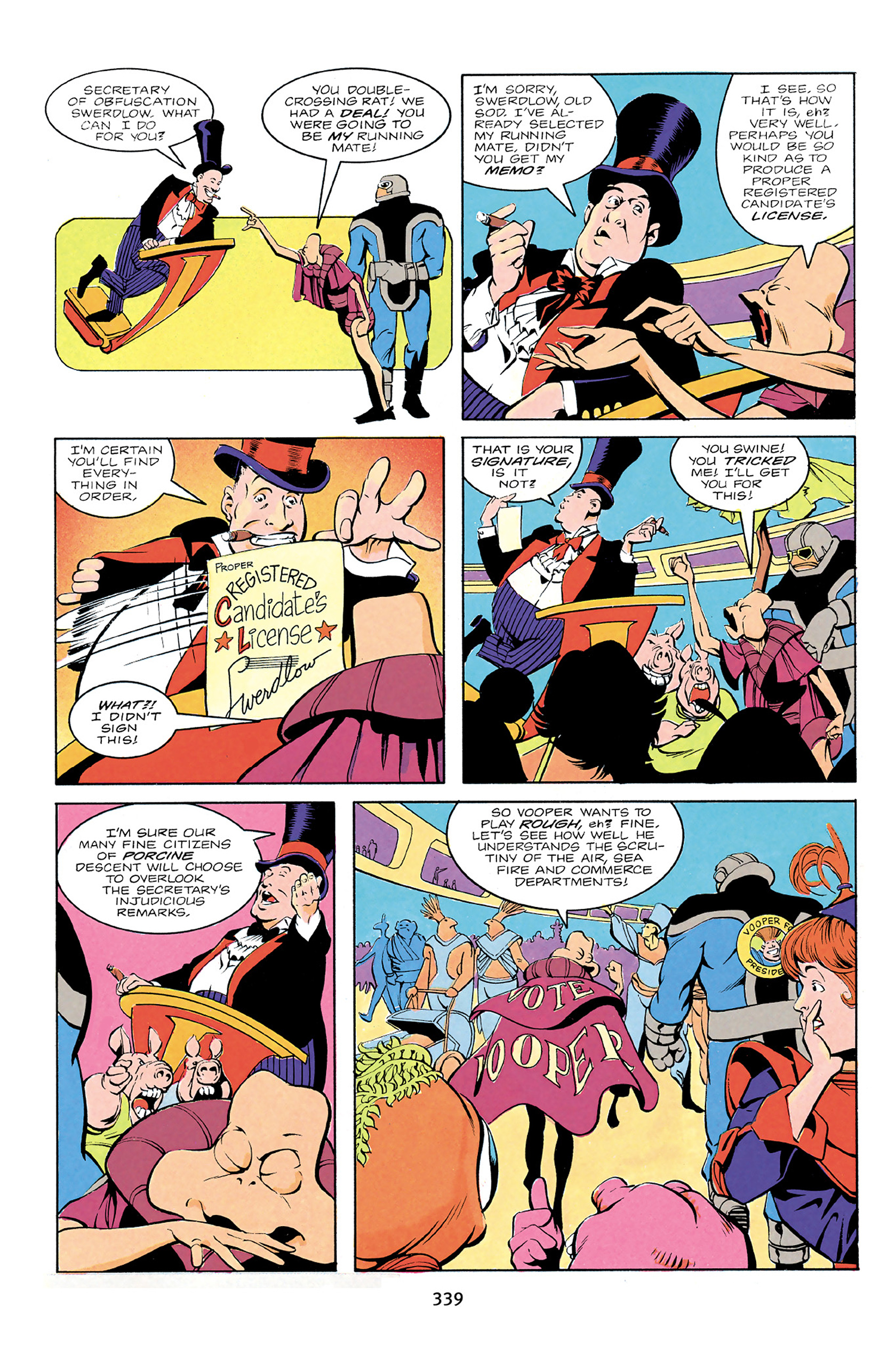 Read online Nexus Omnibus comic -  Issue # TPB 4 - 336