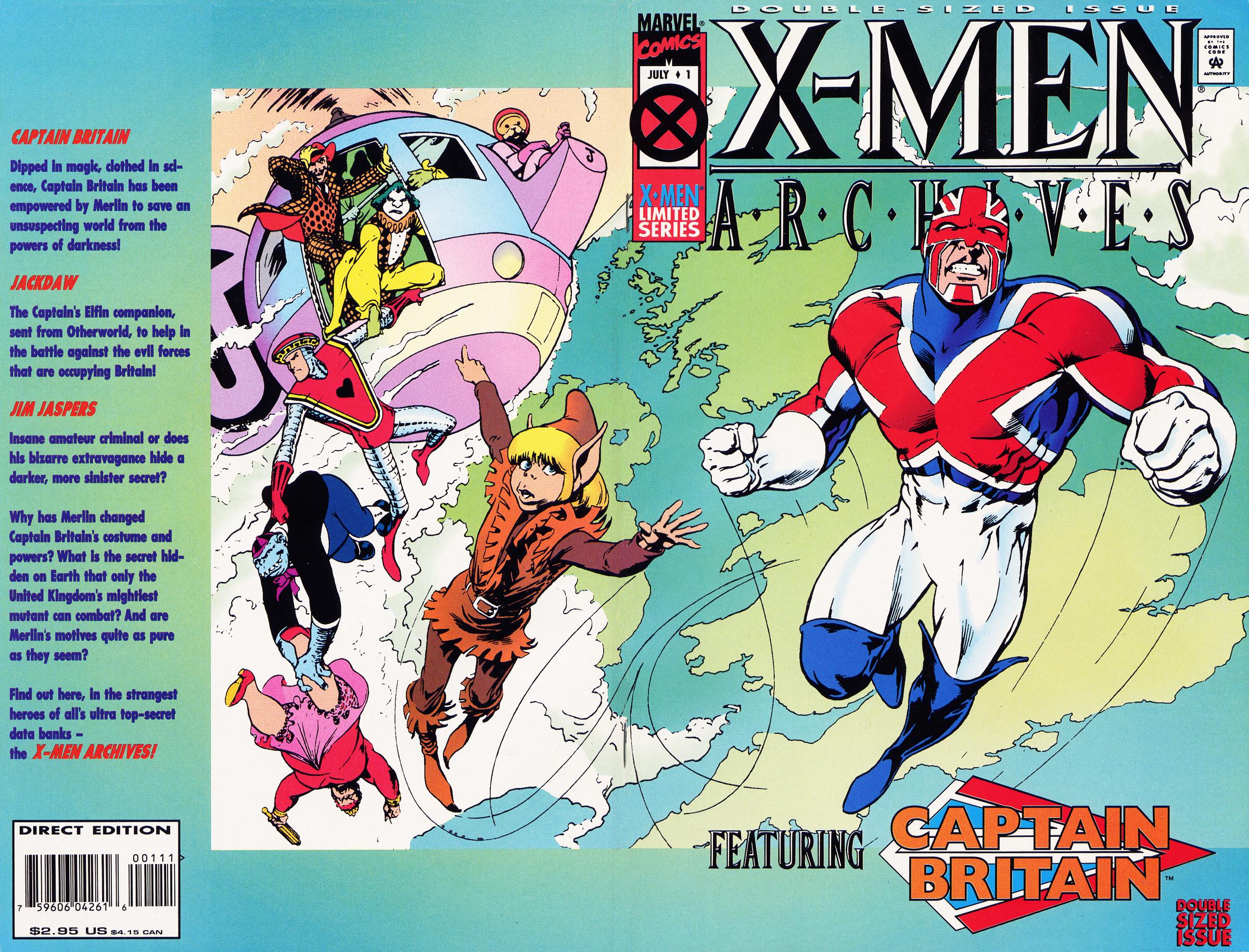 Read online X-Men Archives Featuring Captain Britain comic -  Issue #1 - 1