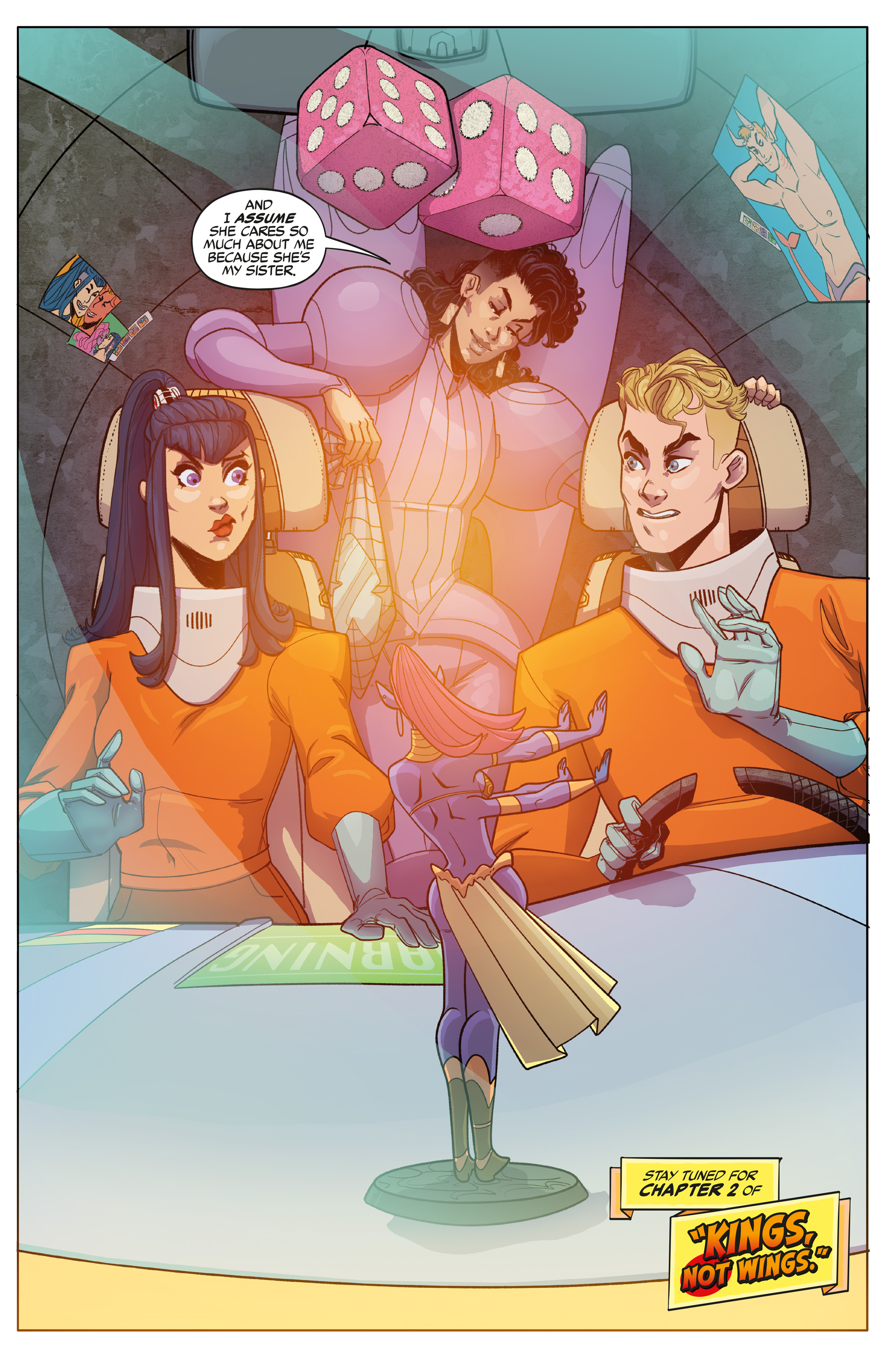 Read online Killer Queens 2 comic -  Issue #1 - 21