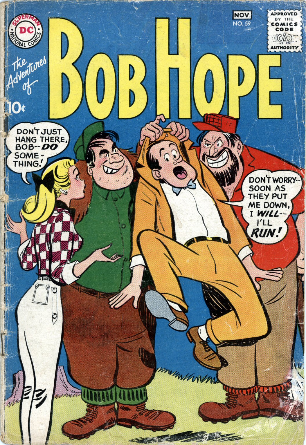 Read online The Adventures of Bob Hope comic -  Issue #59 - 1