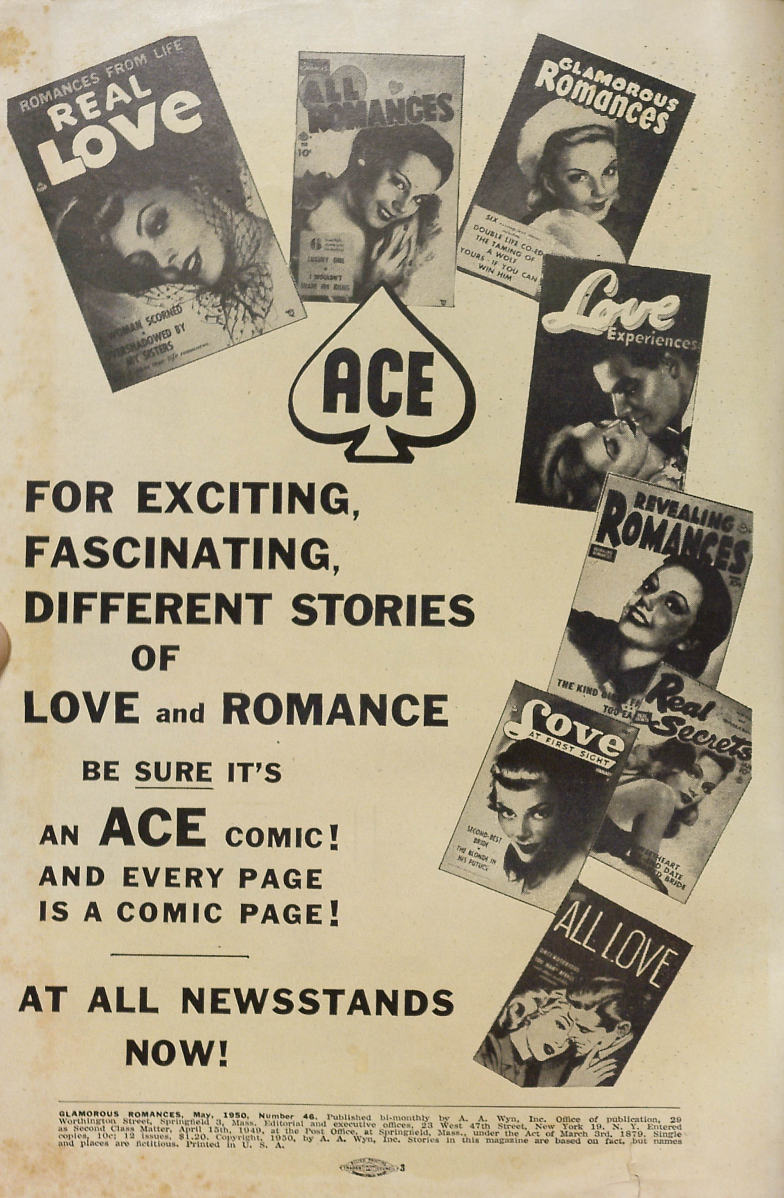 Read online Glamorous Romances comic -  Issue #46 - 2