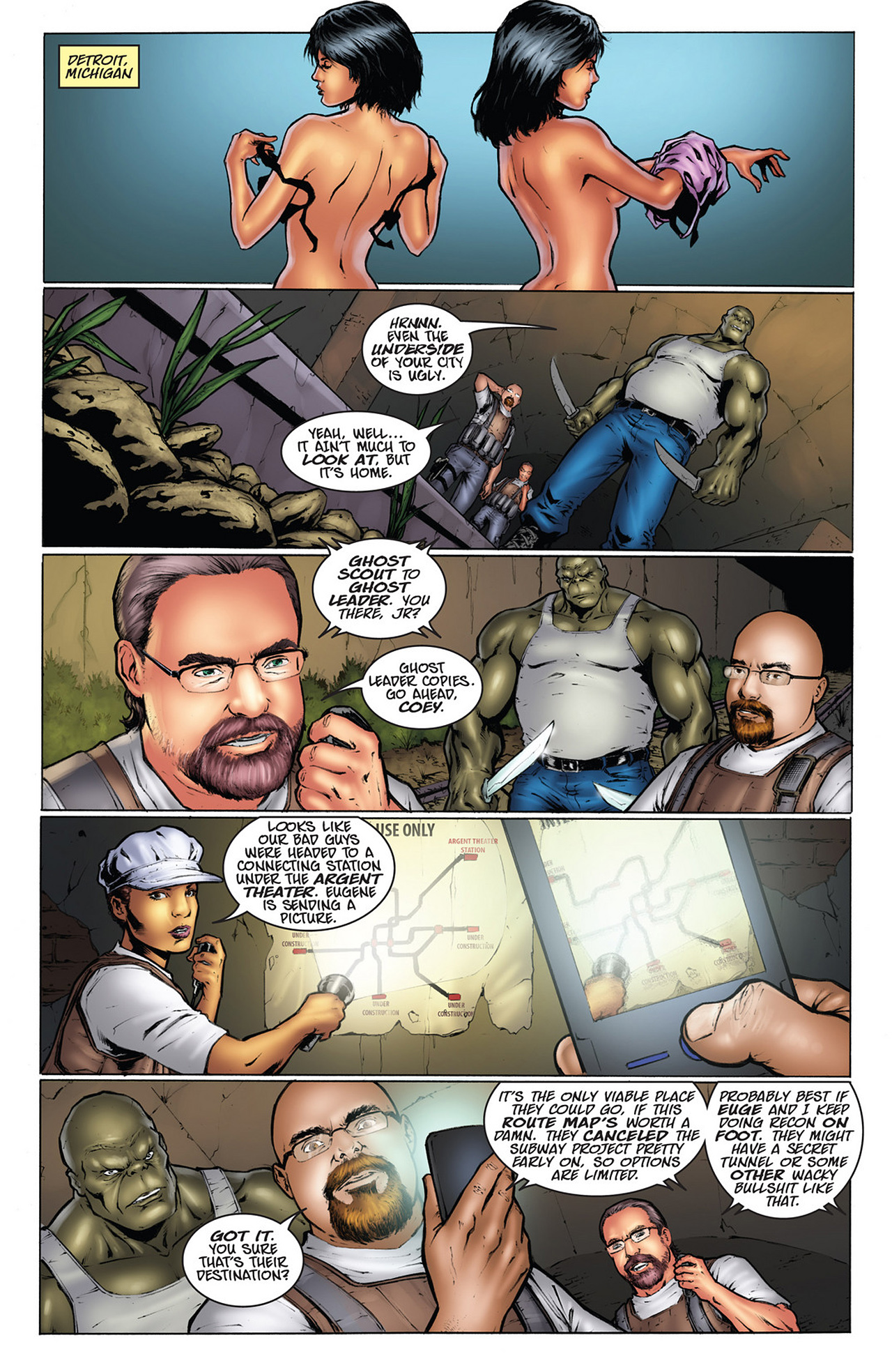 Read online Hack/Slash/Eva Monster's Ball comic -  Issue # _TPB - 54