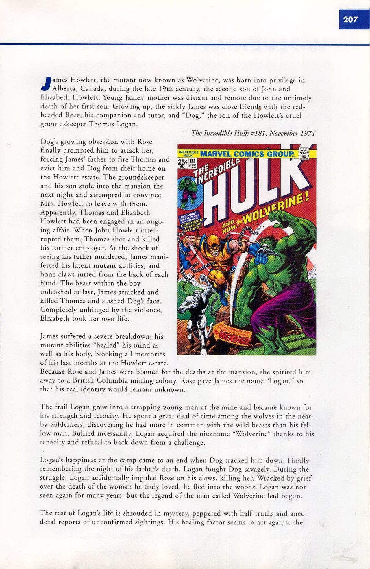 Read online Marvel Encyclopedia comic -  Issue # TPB 1 - 205