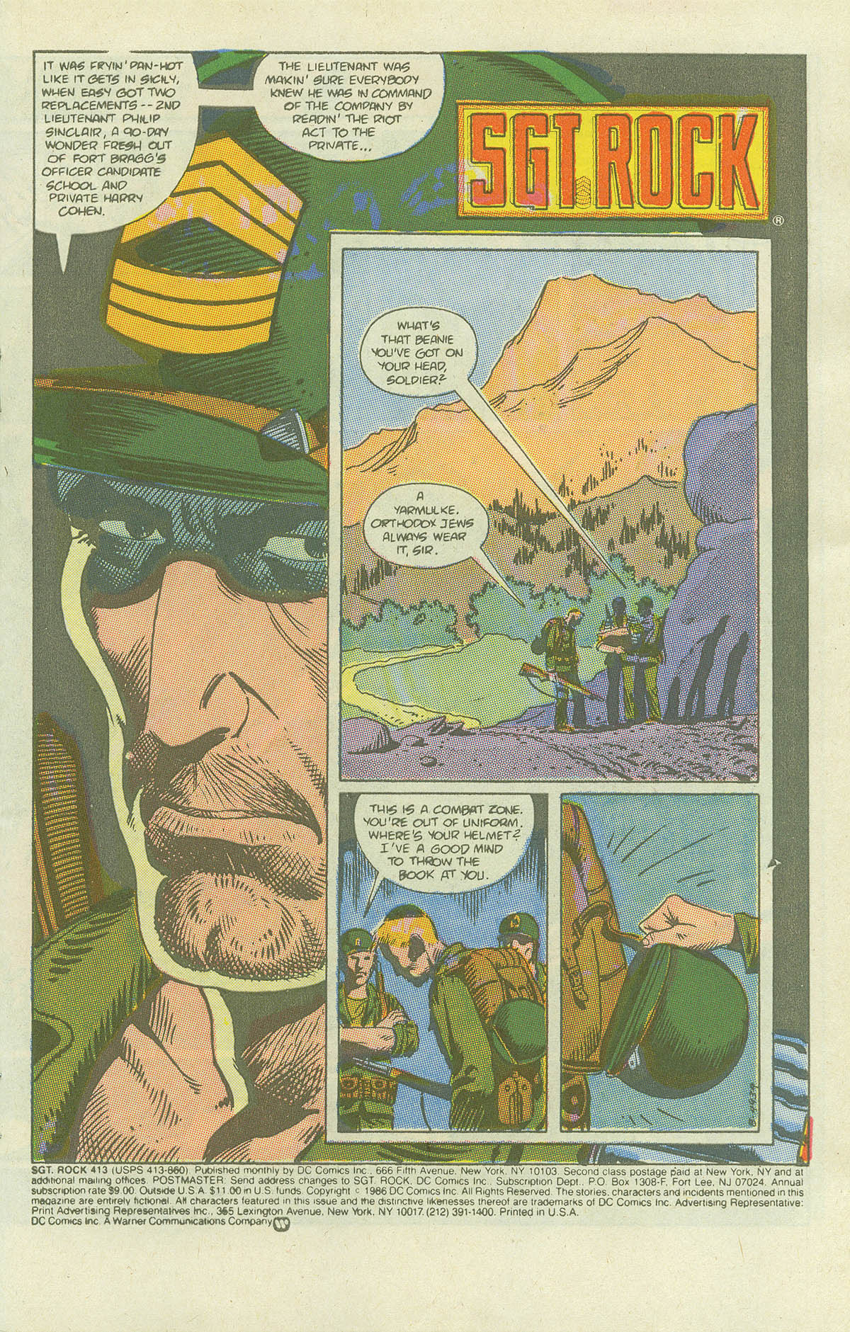Read online Sgt. Rock comic -  Issue #413 - 3